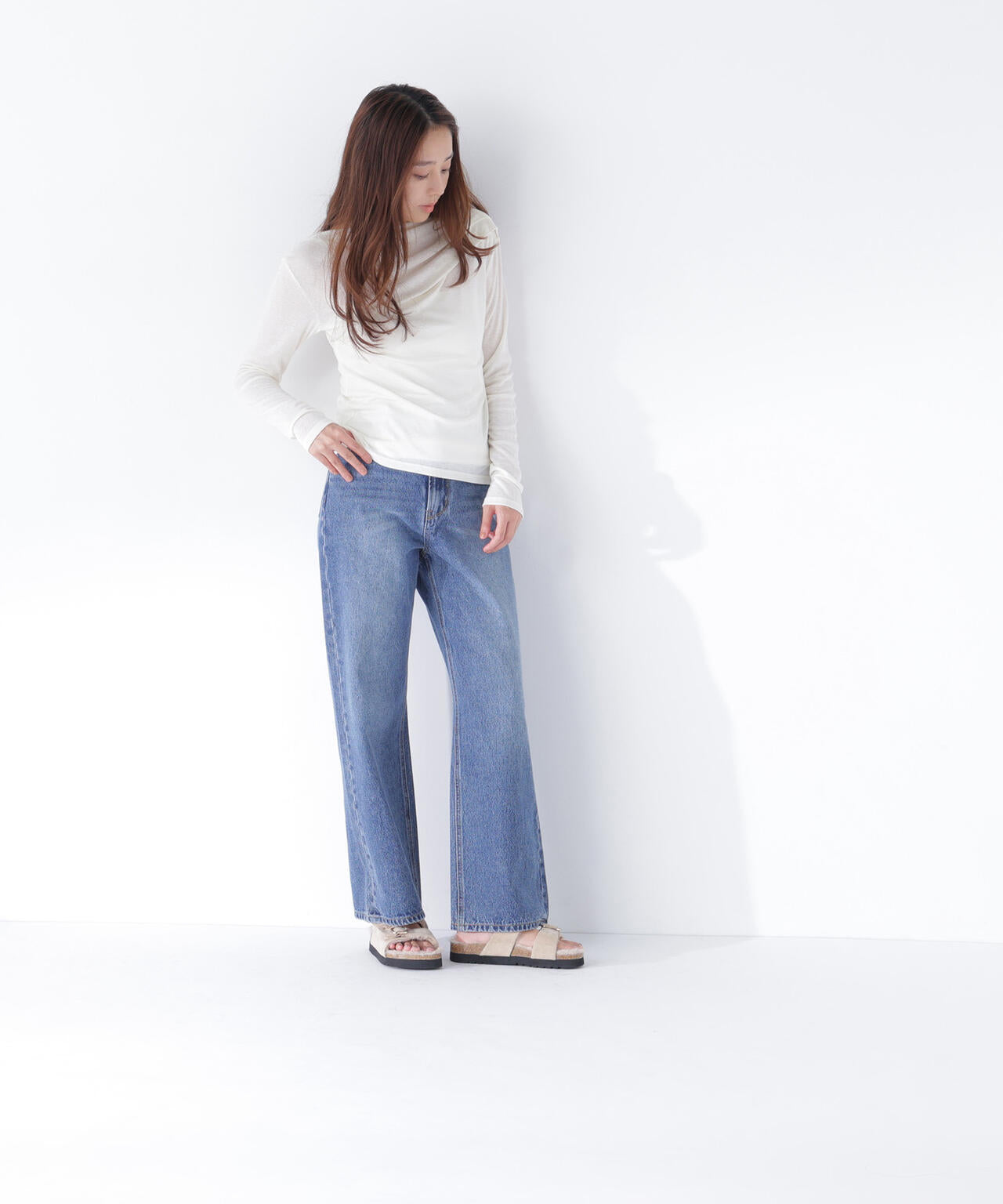 165.5cm 着用サイズ:FR