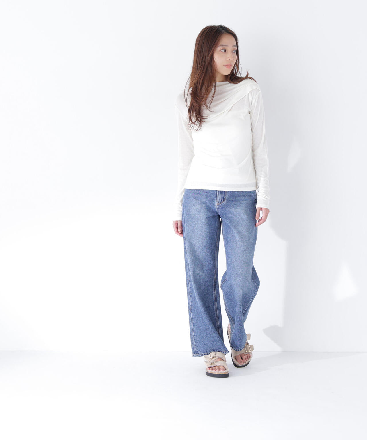 165.5cm 着用サイズ:FR