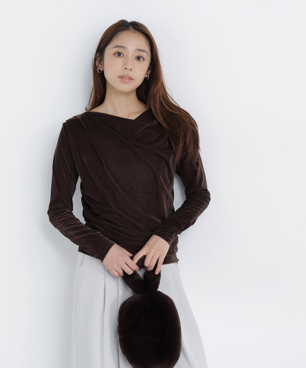 165.5cm 着用サイズ:FR
