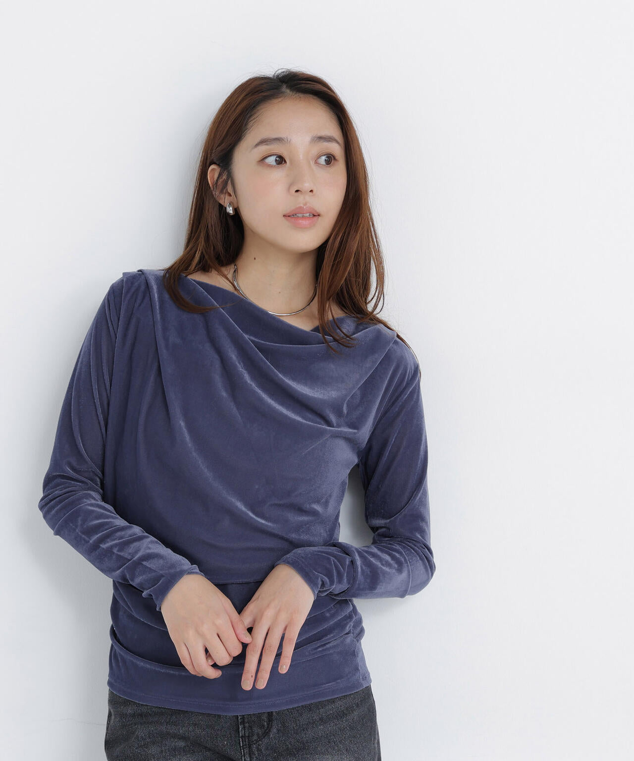 165.5cm 着用サイズ:FR