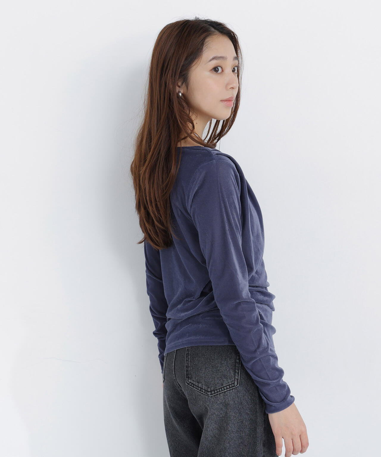 165.5cm 着用サイズ:FR