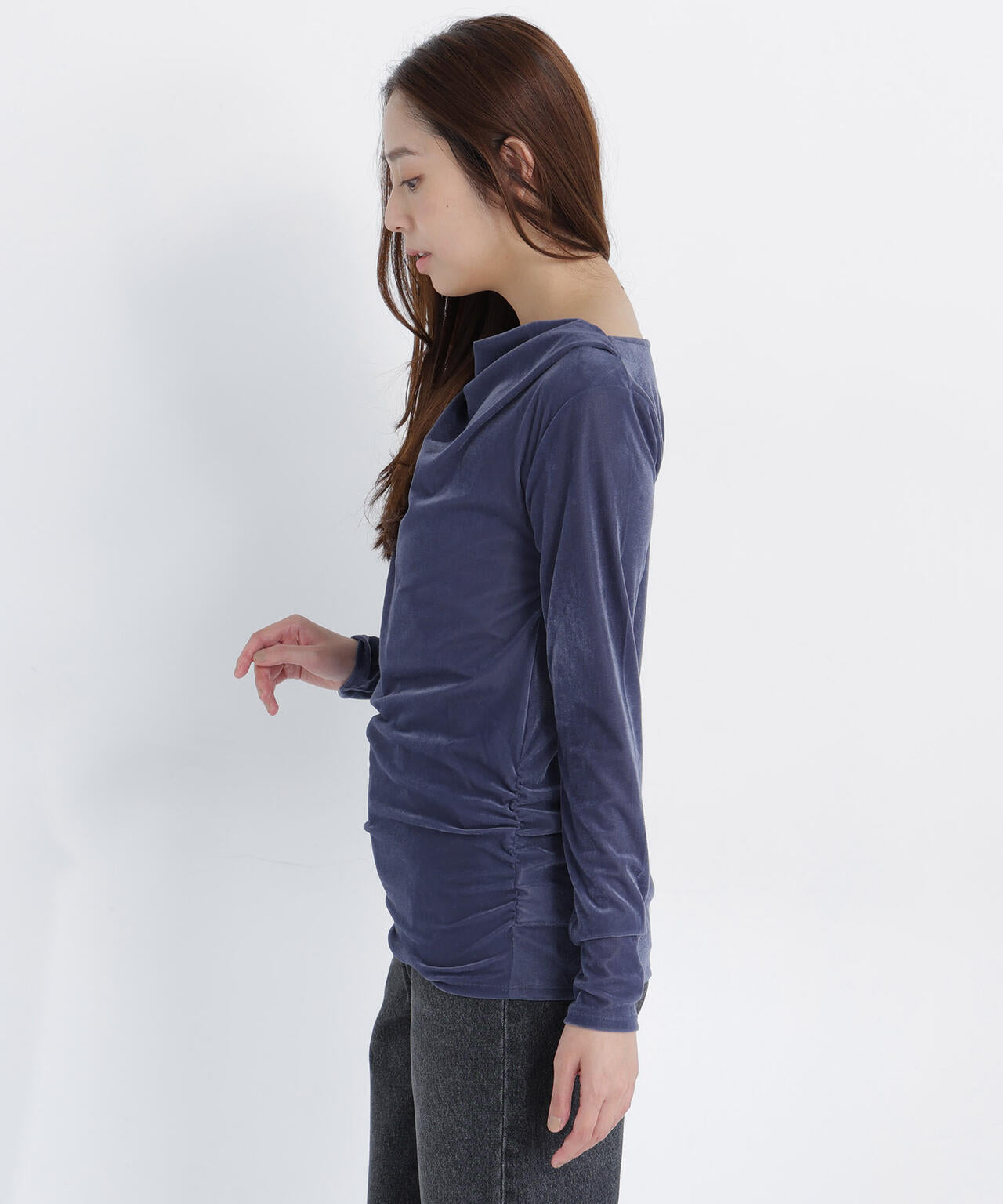 165.5cm 着用サイズ:FR