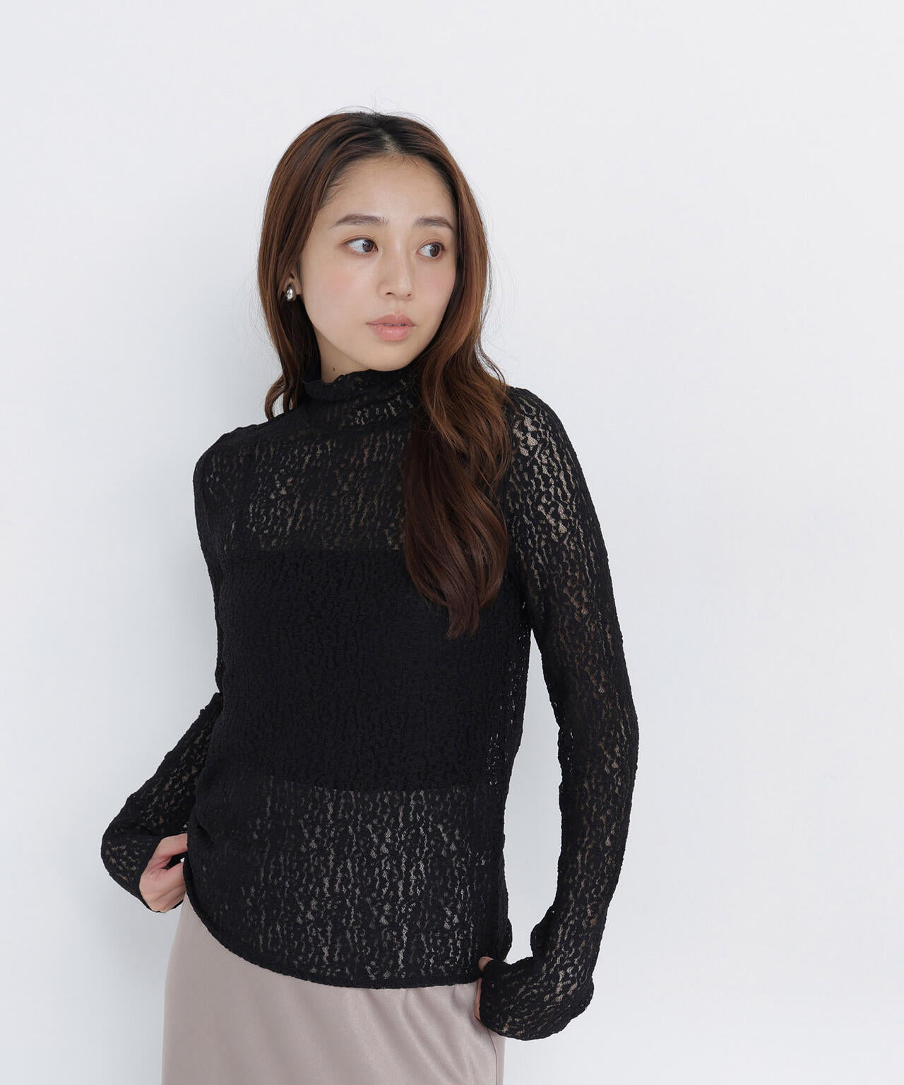 165.5cm 着用サイズ:FR