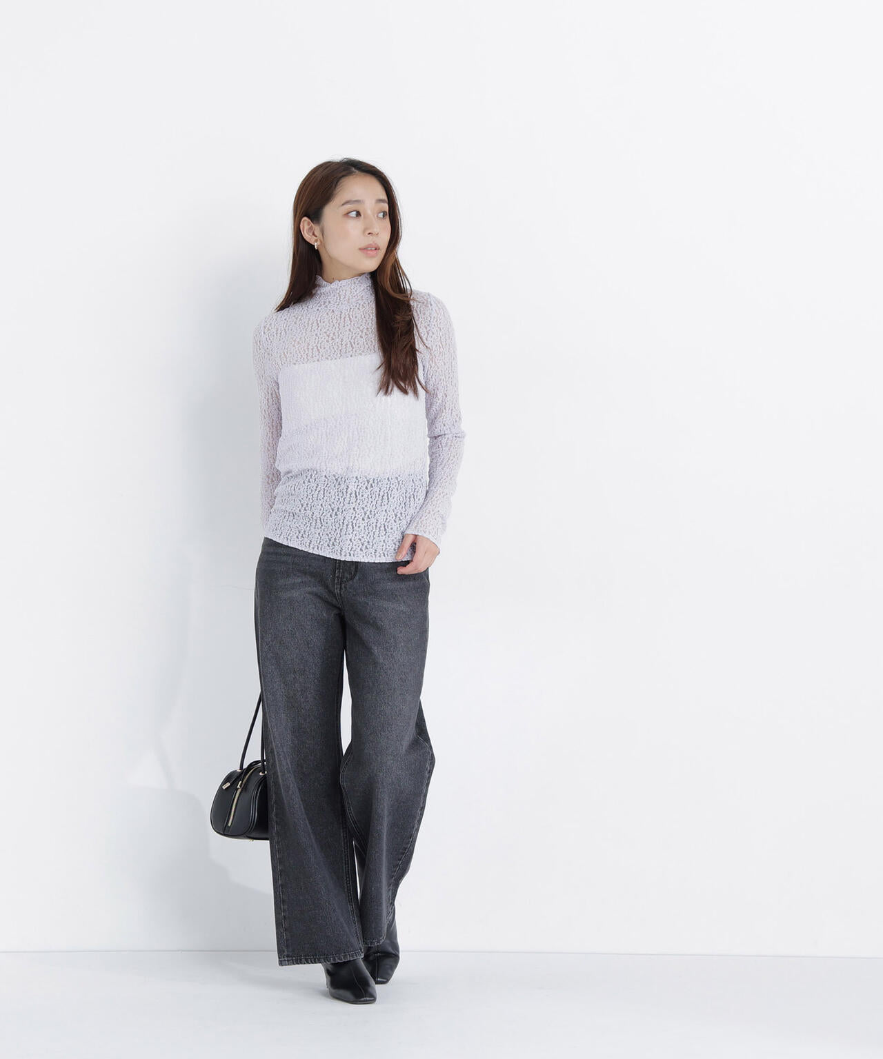 165.5cm 着用サイズ:FR