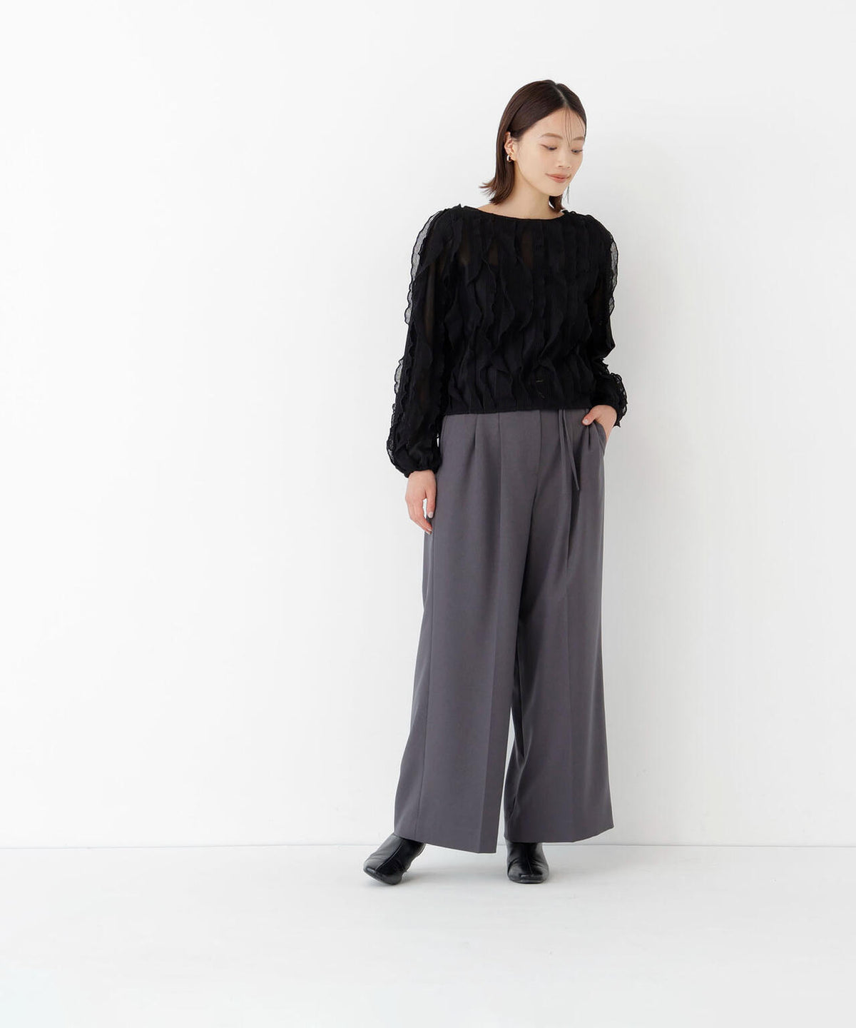 167cm 着用サイズ:FR