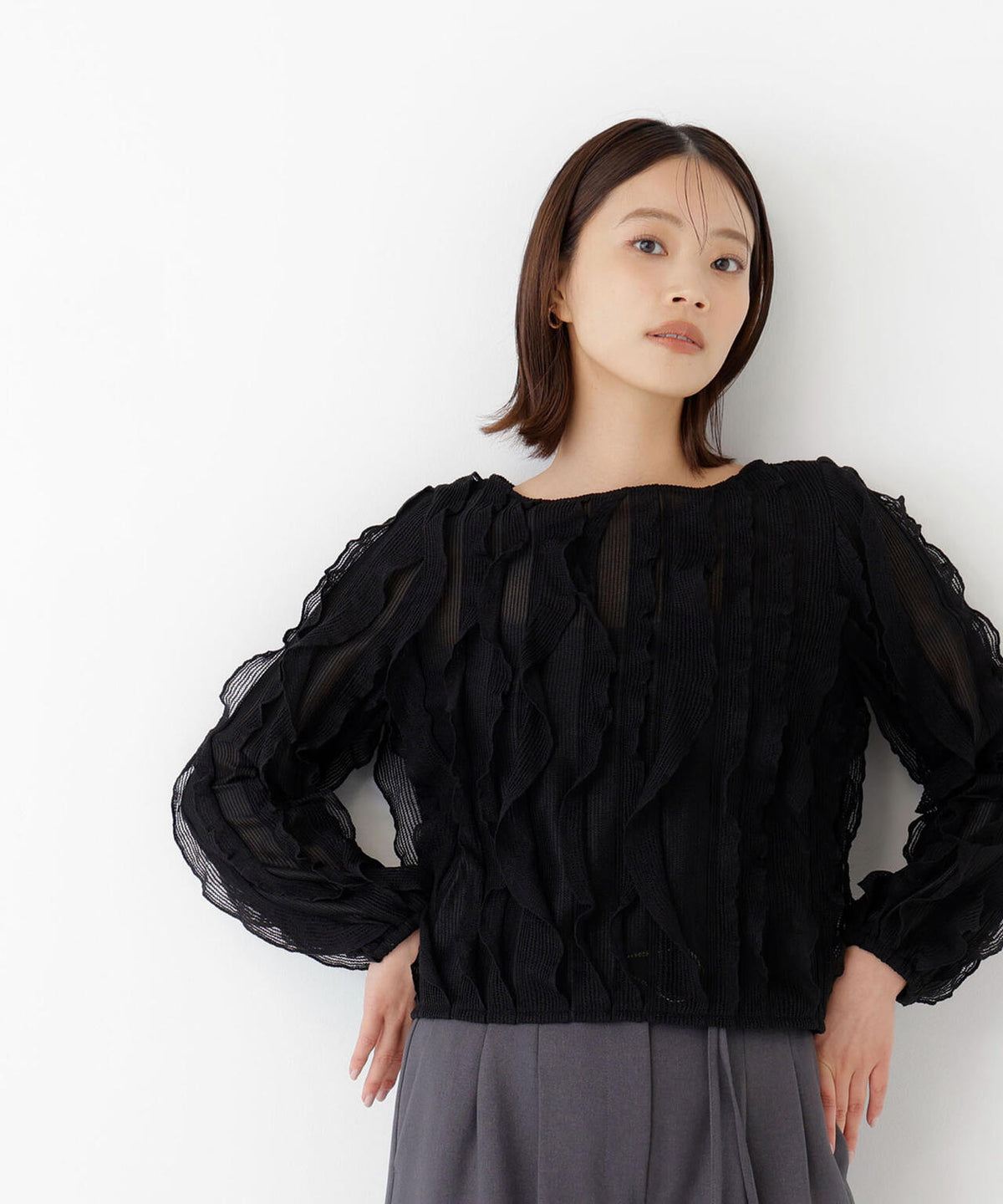 167cm 着用サイズ:FR
