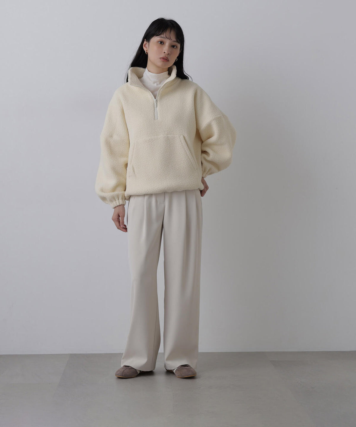165cm 着用サイズ:FR