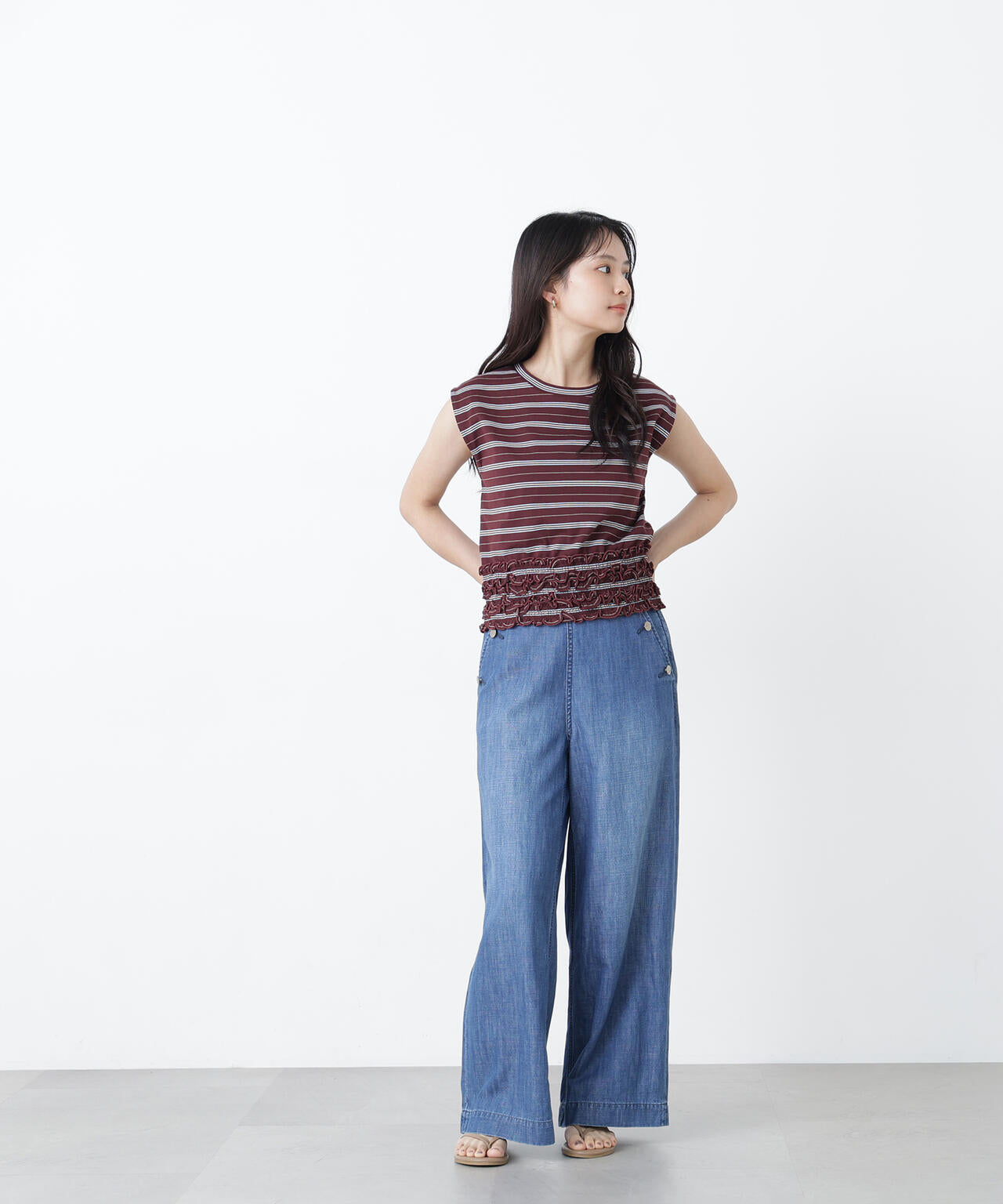 165cm 着用サイズ:FR