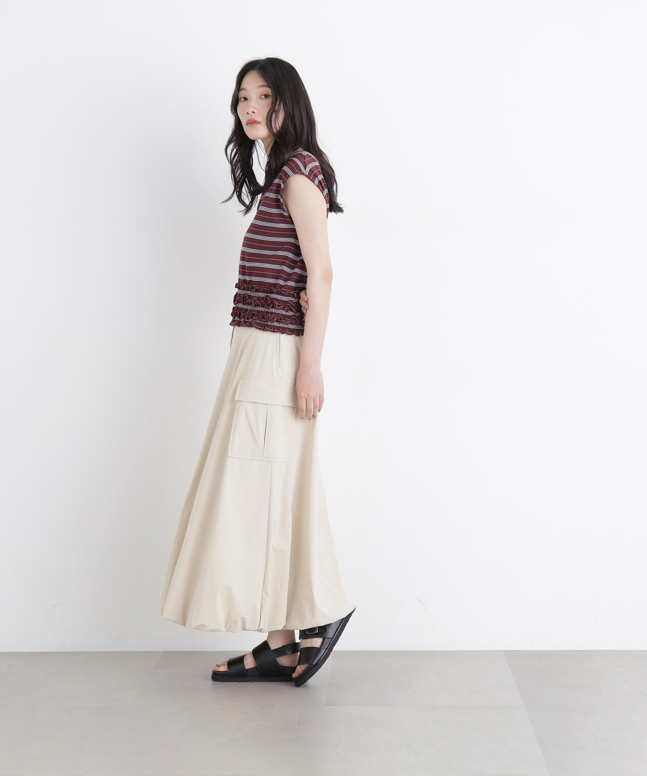 165cm 着用サイズ:FR