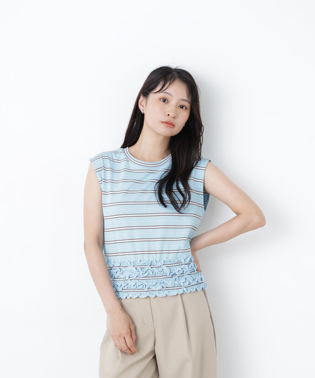 165cm 着用サイズ:FR