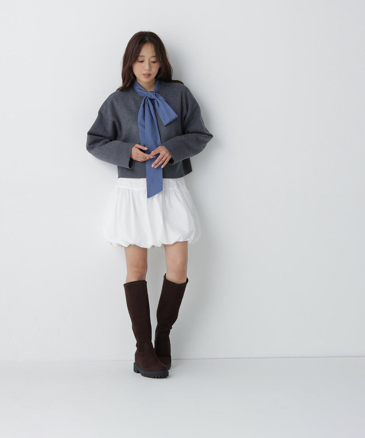 165.5cm 着用サイズ:FR