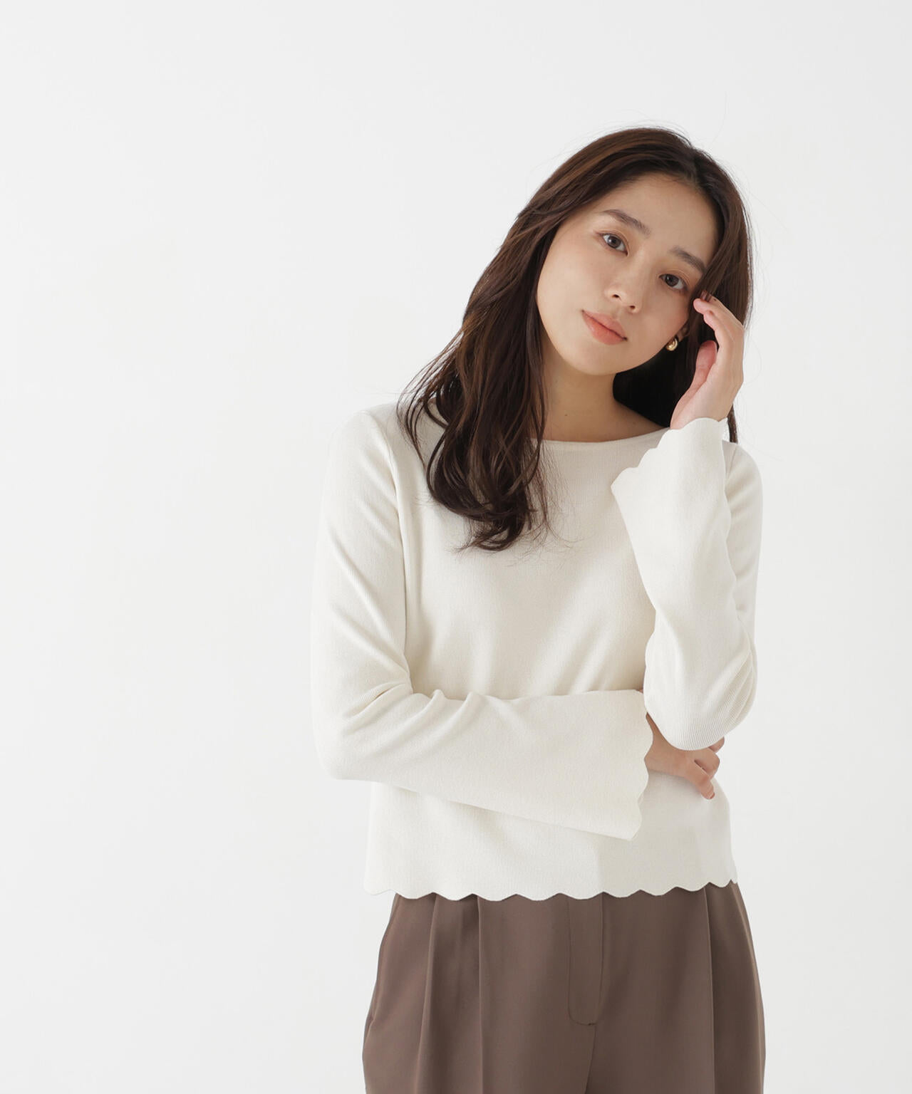 165.5cm 着用サイズ:FR