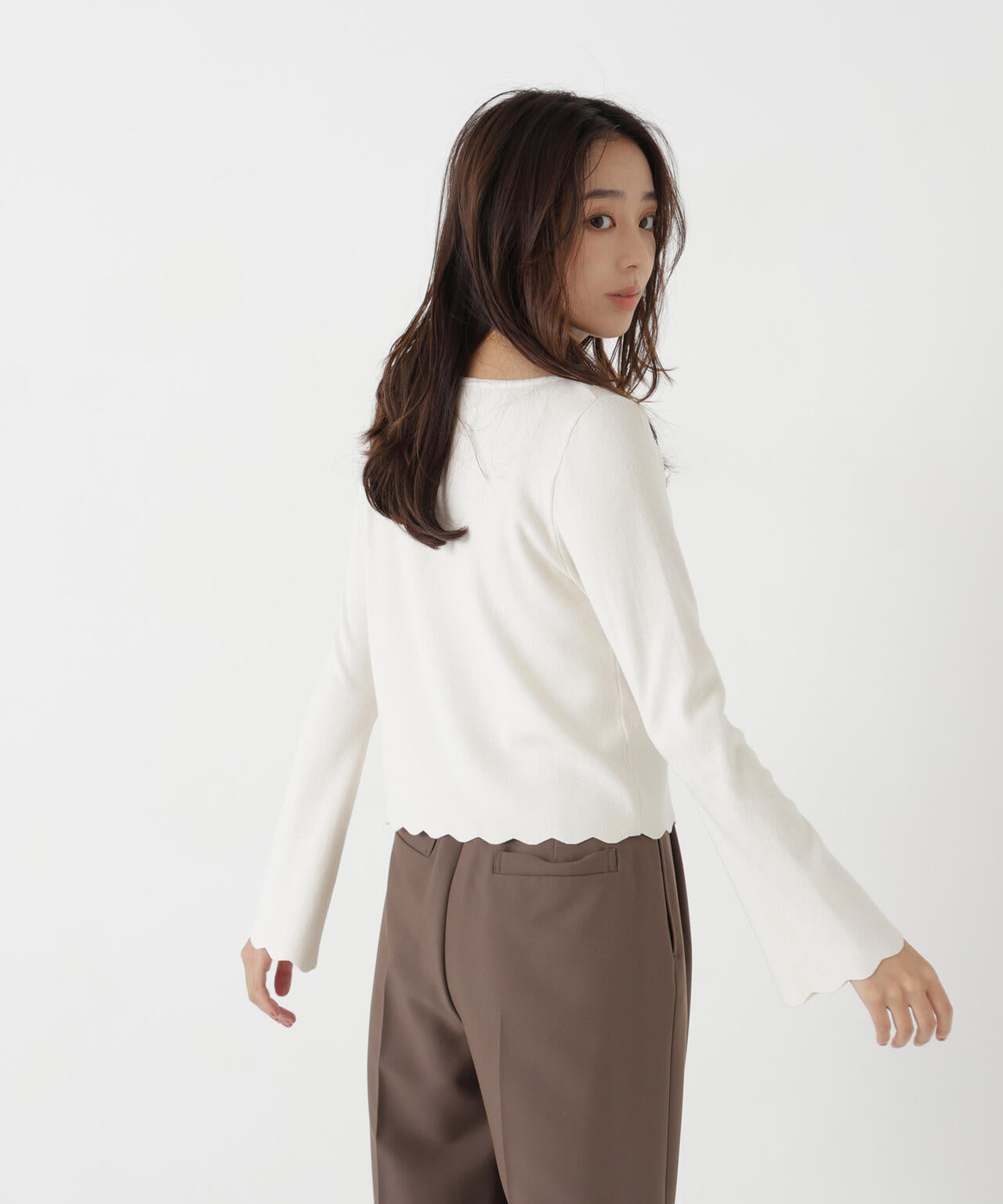 165.5cm 着用サイズ:FR