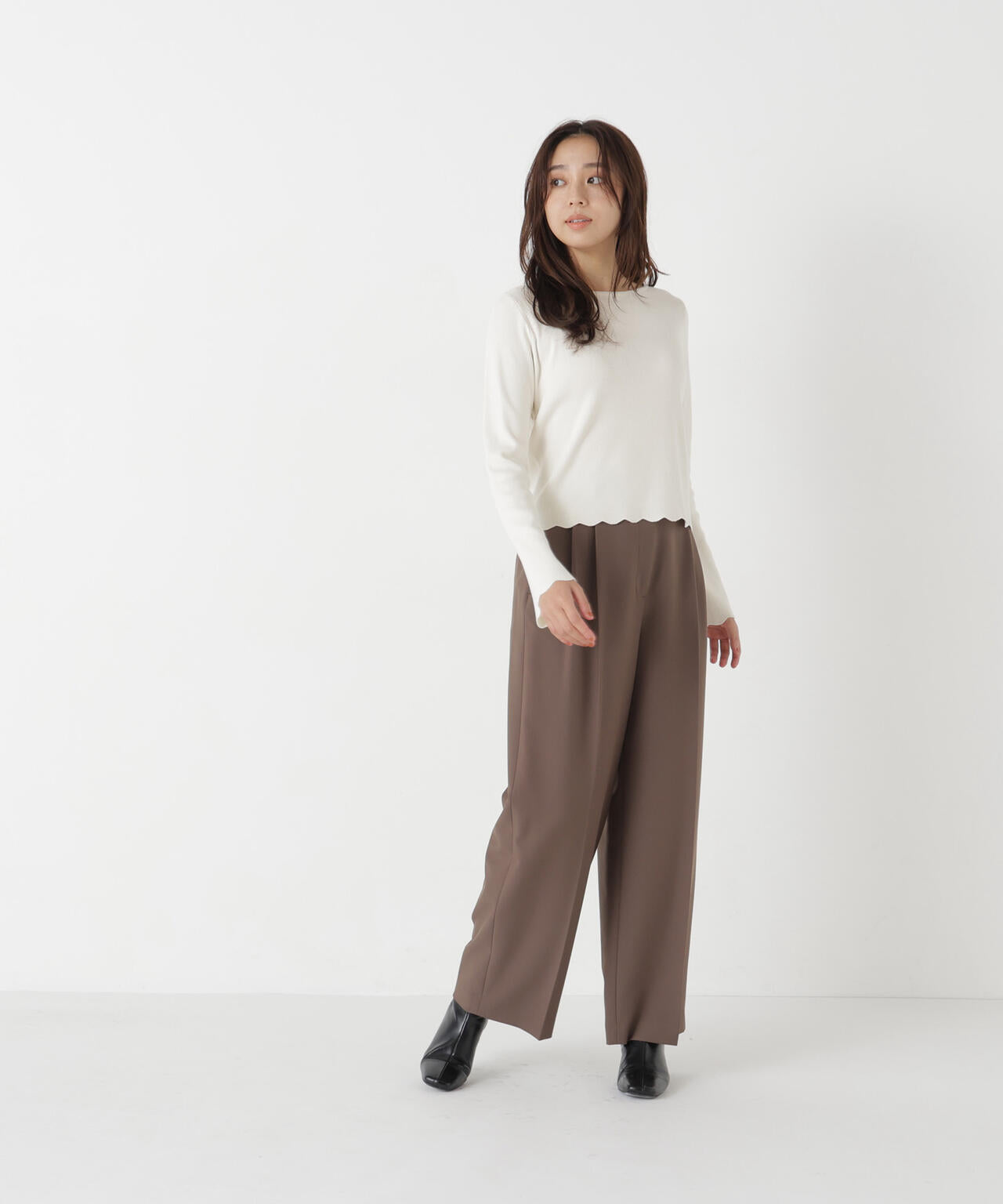 165.5cm 着用サイズ:FR