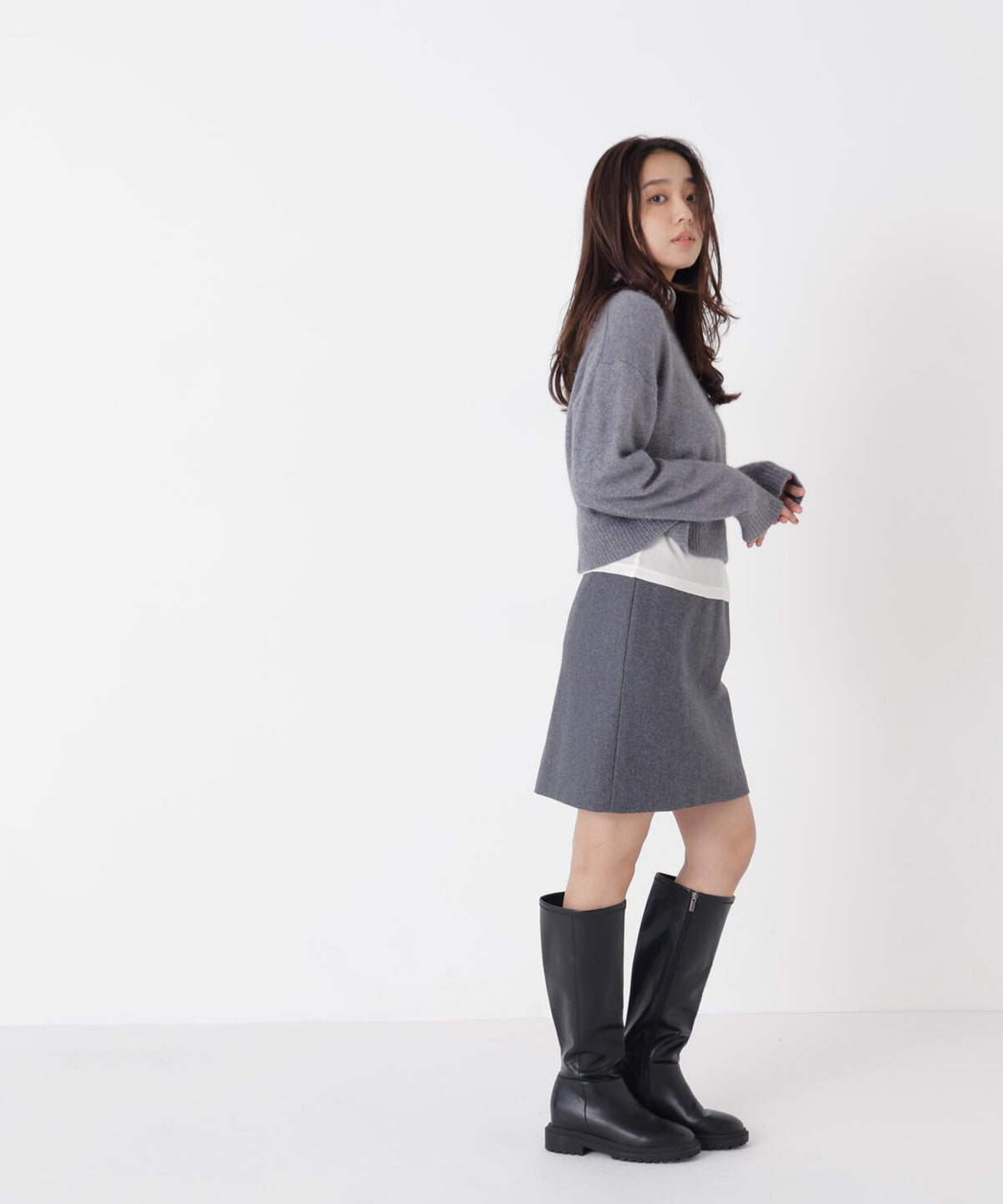 165.5cm 着用サイズ:FR
