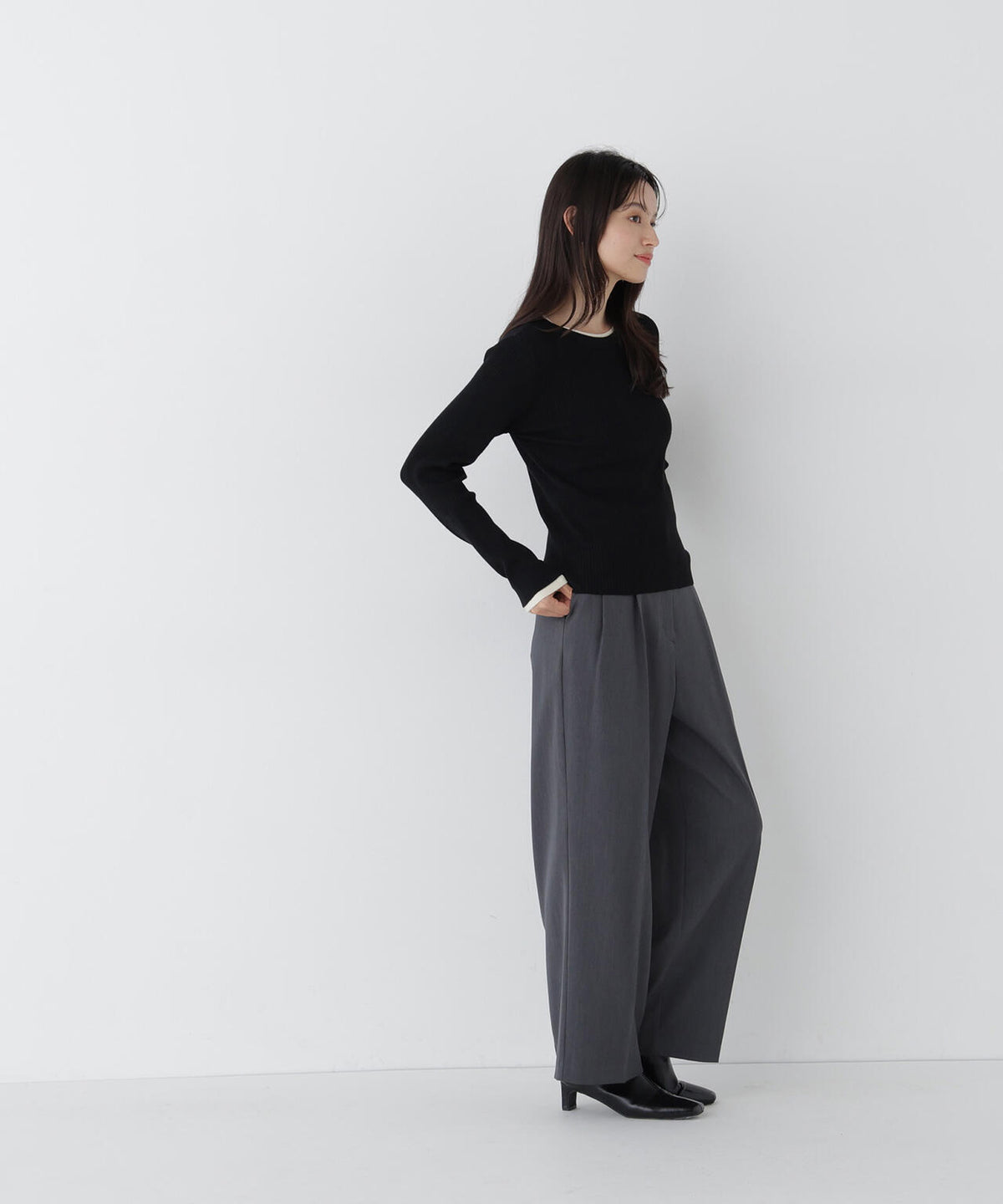165cm 着用サイズ:FR