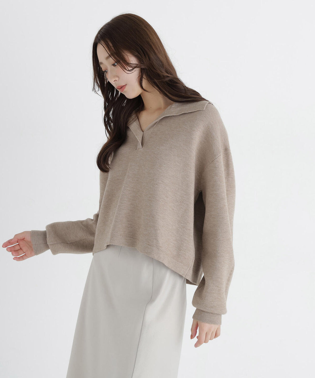 166cm B:76 W:57 H:88 着用サイズ:FR