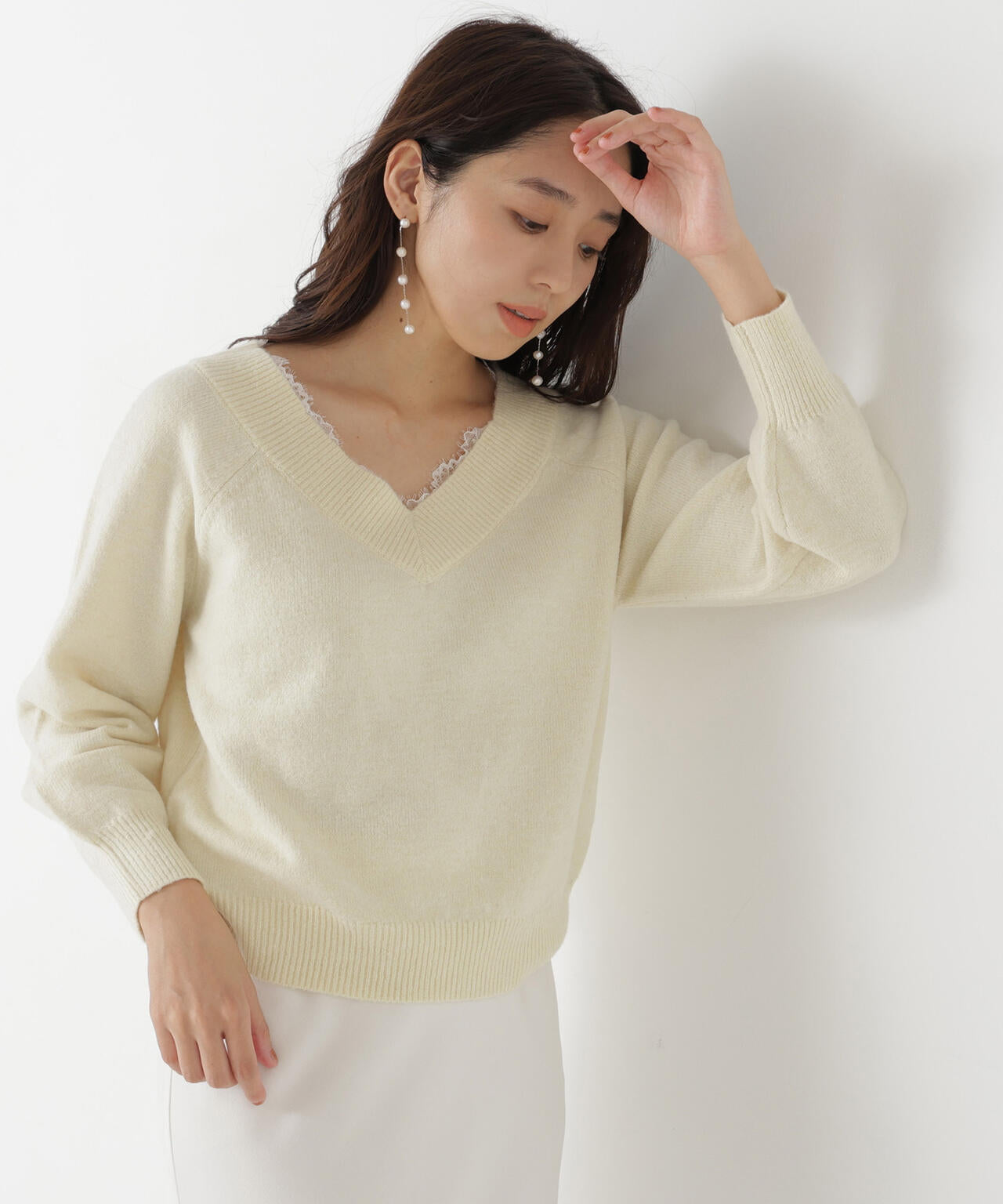 165.5cm 着用サイズ:FR