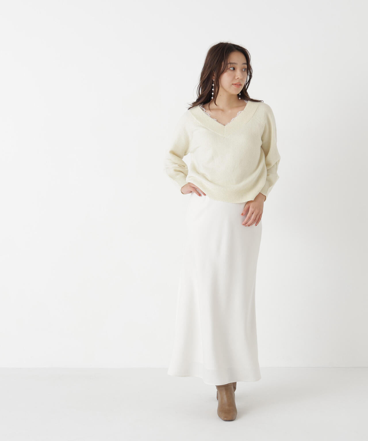 165.5cm 着用サイズ:FR
