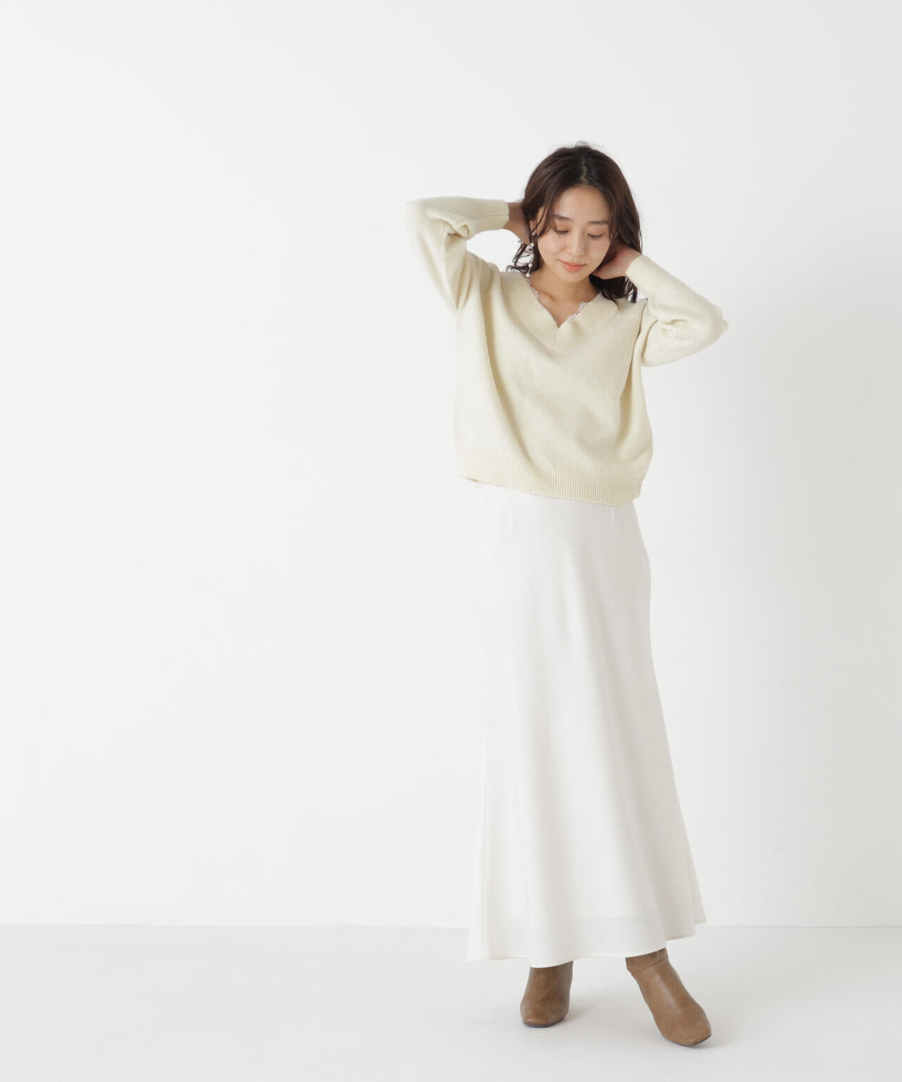 165.5cm 着用サイズ:FR