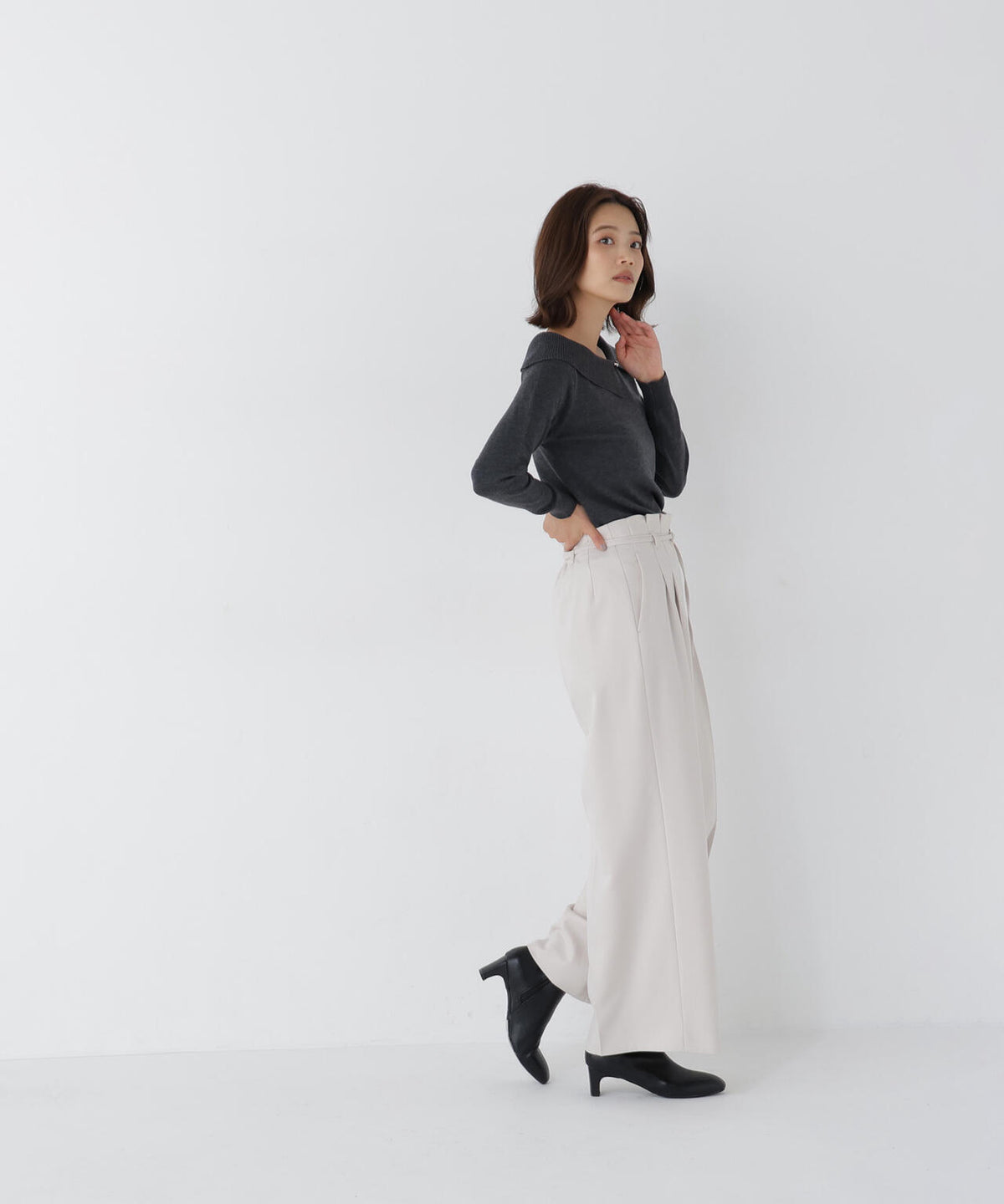167cm 着用サイズ:FR