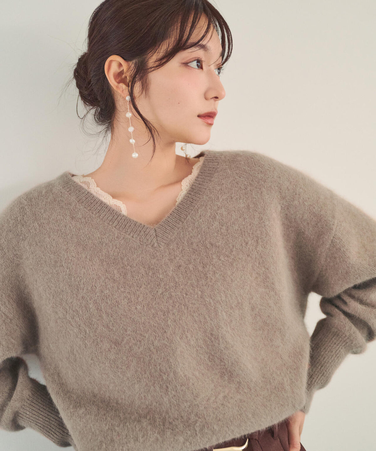 167cm 着用サイズ:FR
