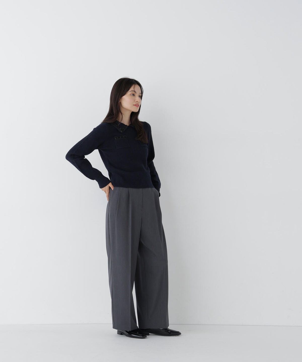 165cm 着用サイズ:FR
