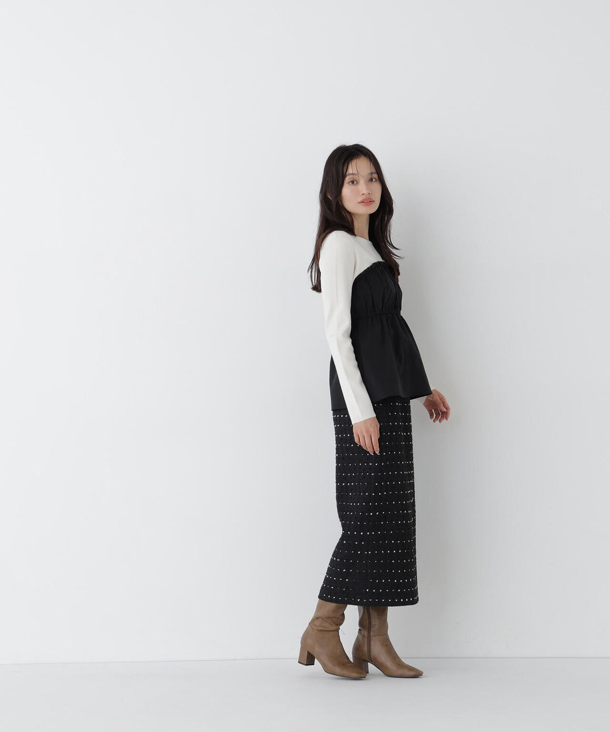 165cm 着用サイズ:FR