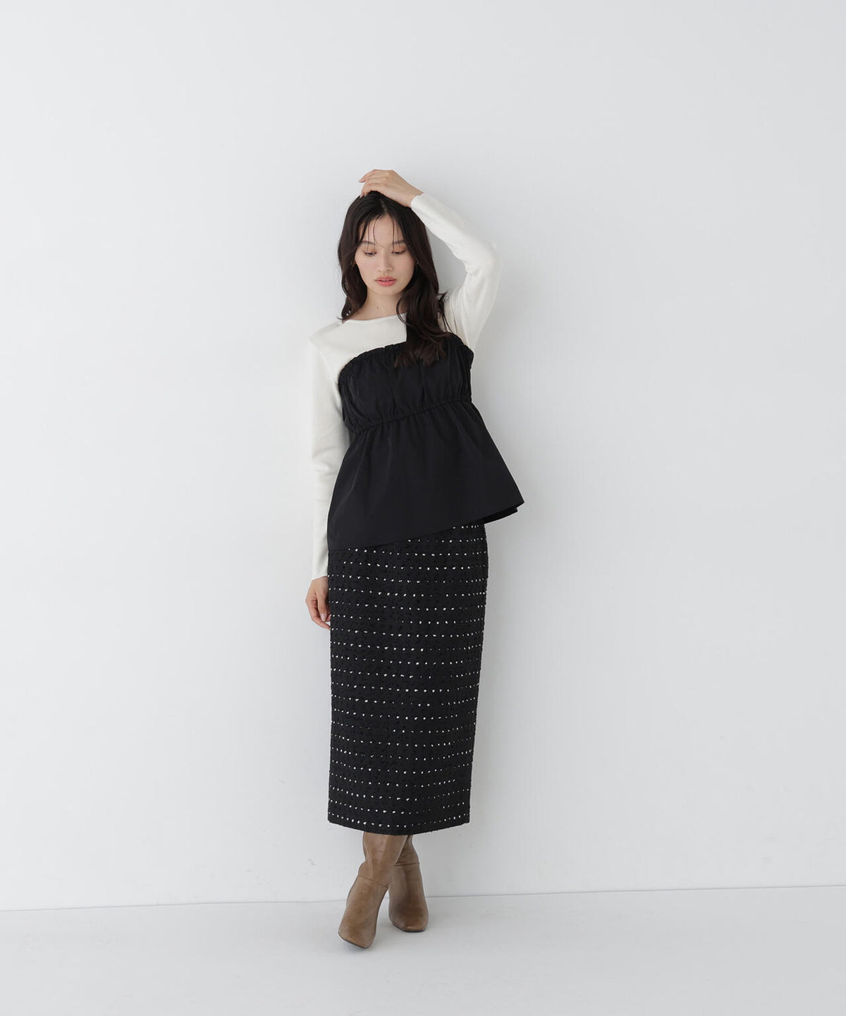 165cm 着用サイズ:FR