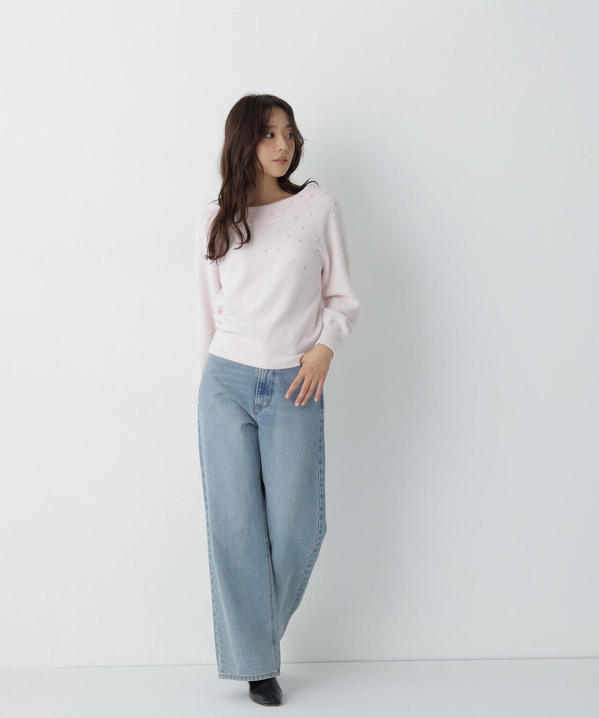 165.5cm 着用サイズ:FR
