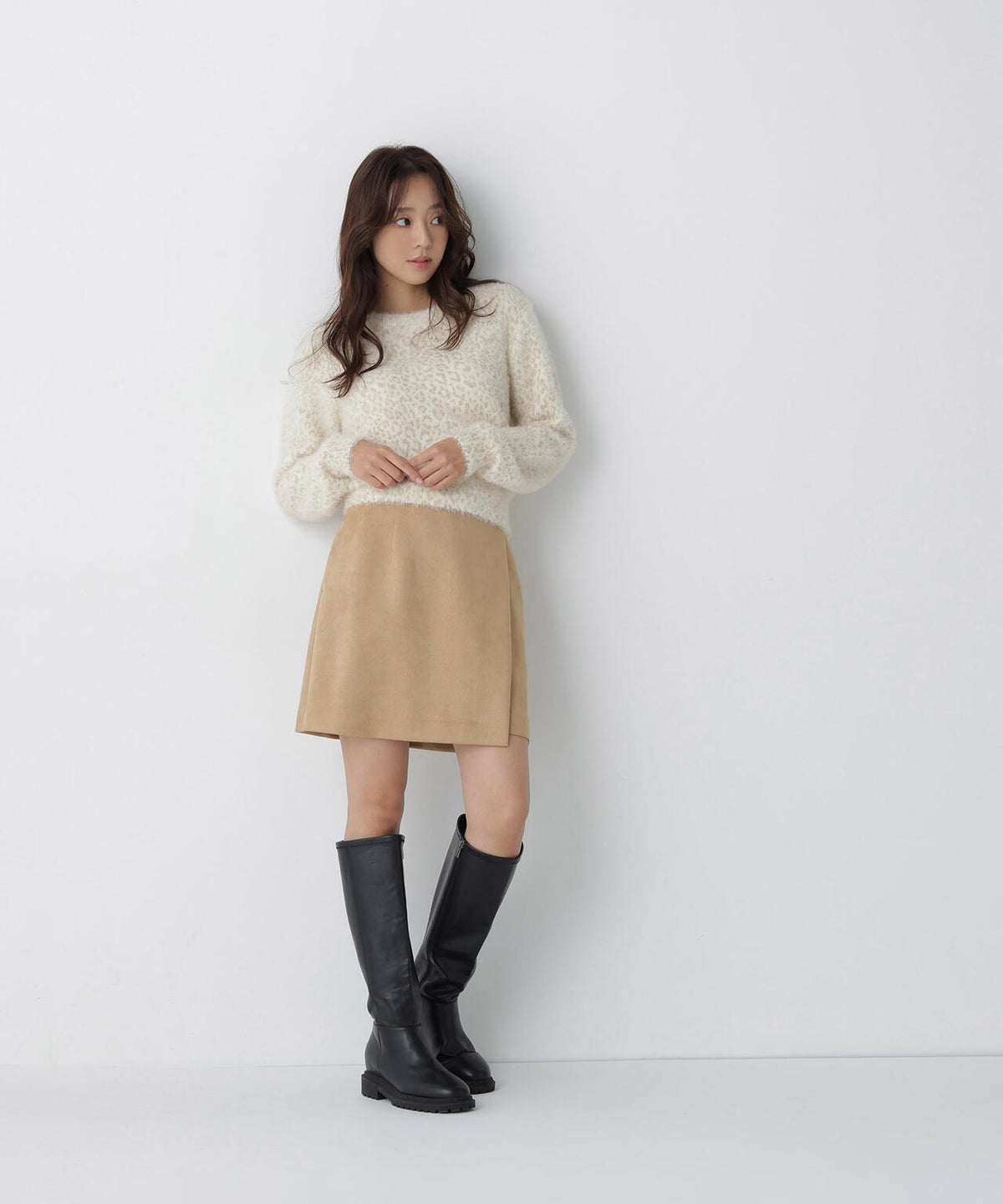 165.5cm 着用サイズ:FR