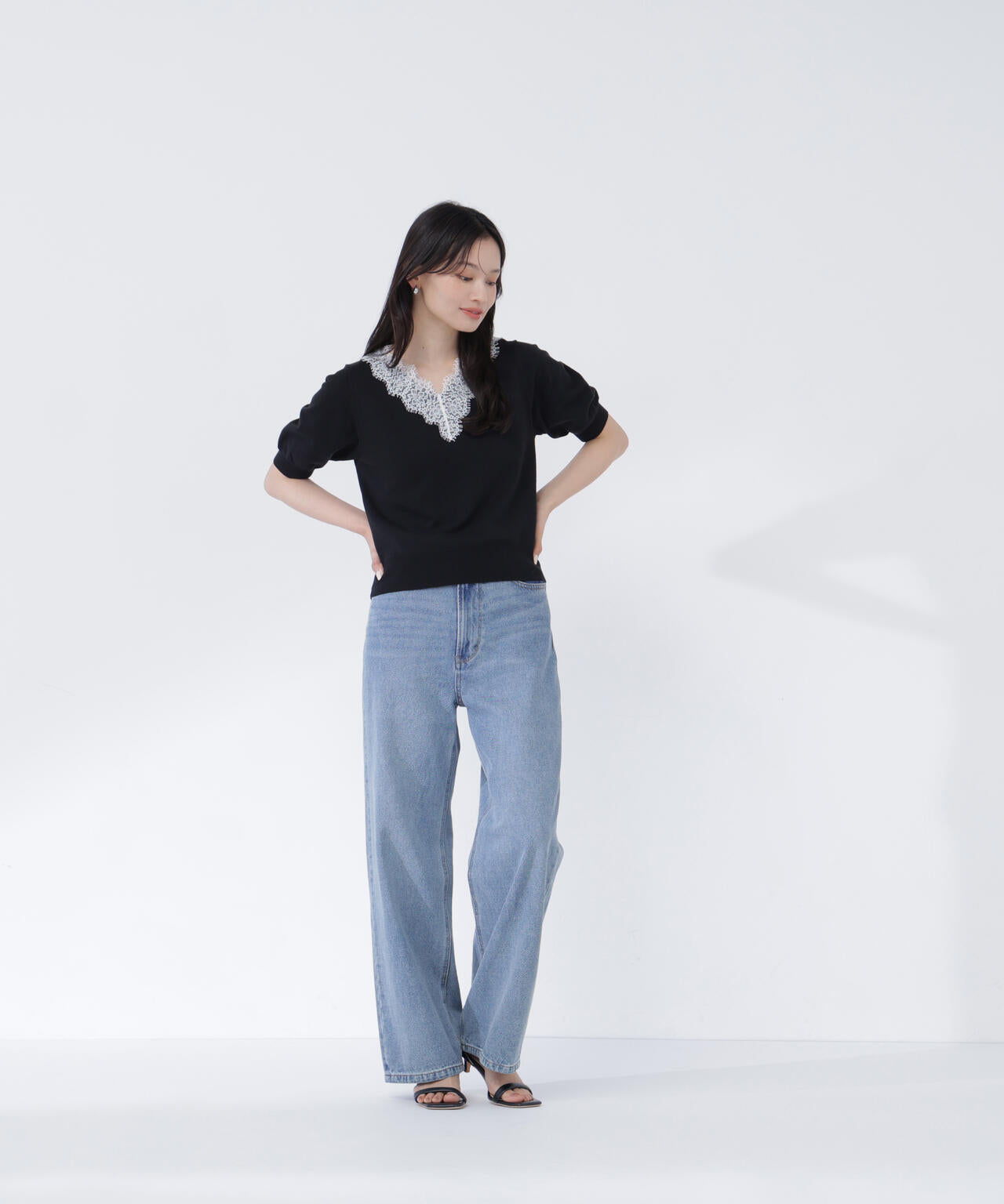 165cm 着用サイズ:FR