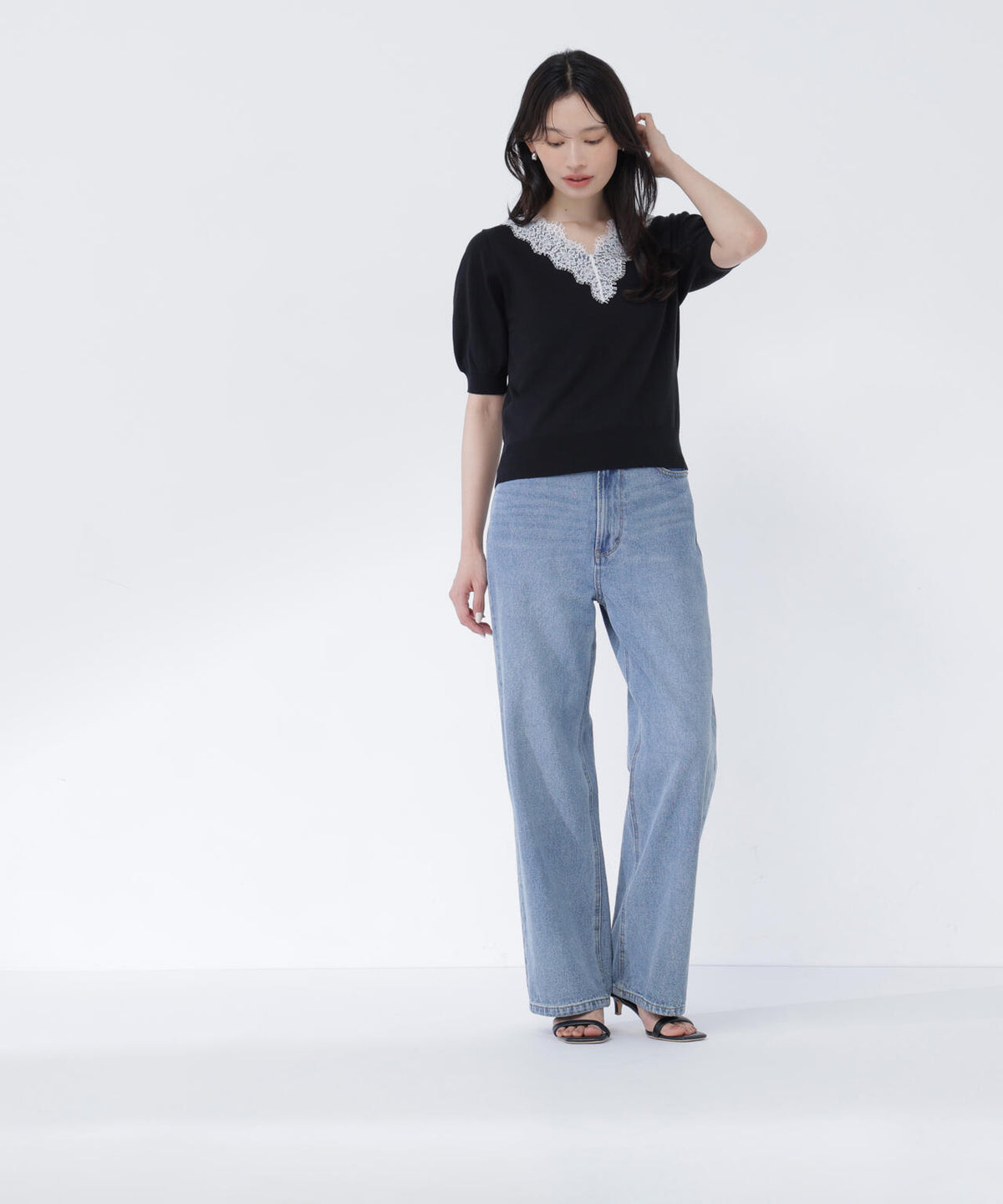 165cm 着用サイズ:FR