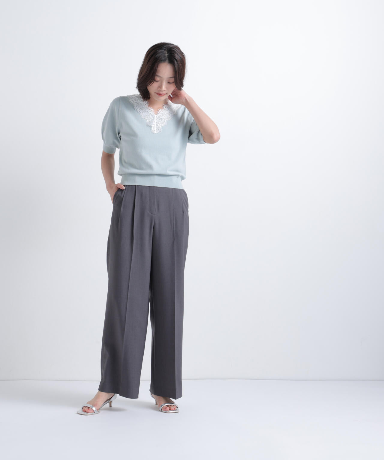 167cm 着用サイズ:FR