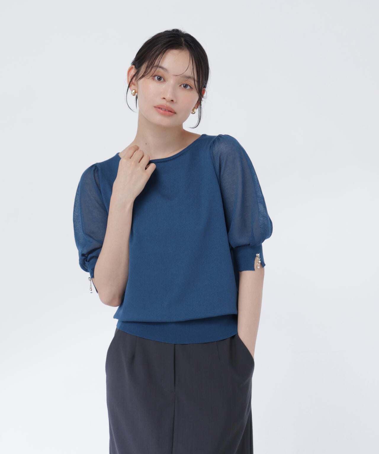 165cm 着用サイズ:FR