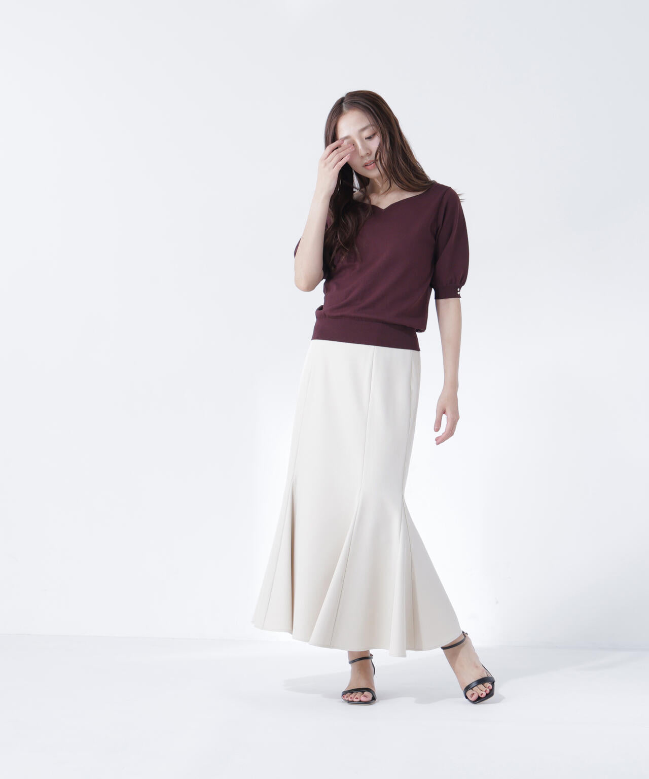 165.5cm 着用サイズ:FR