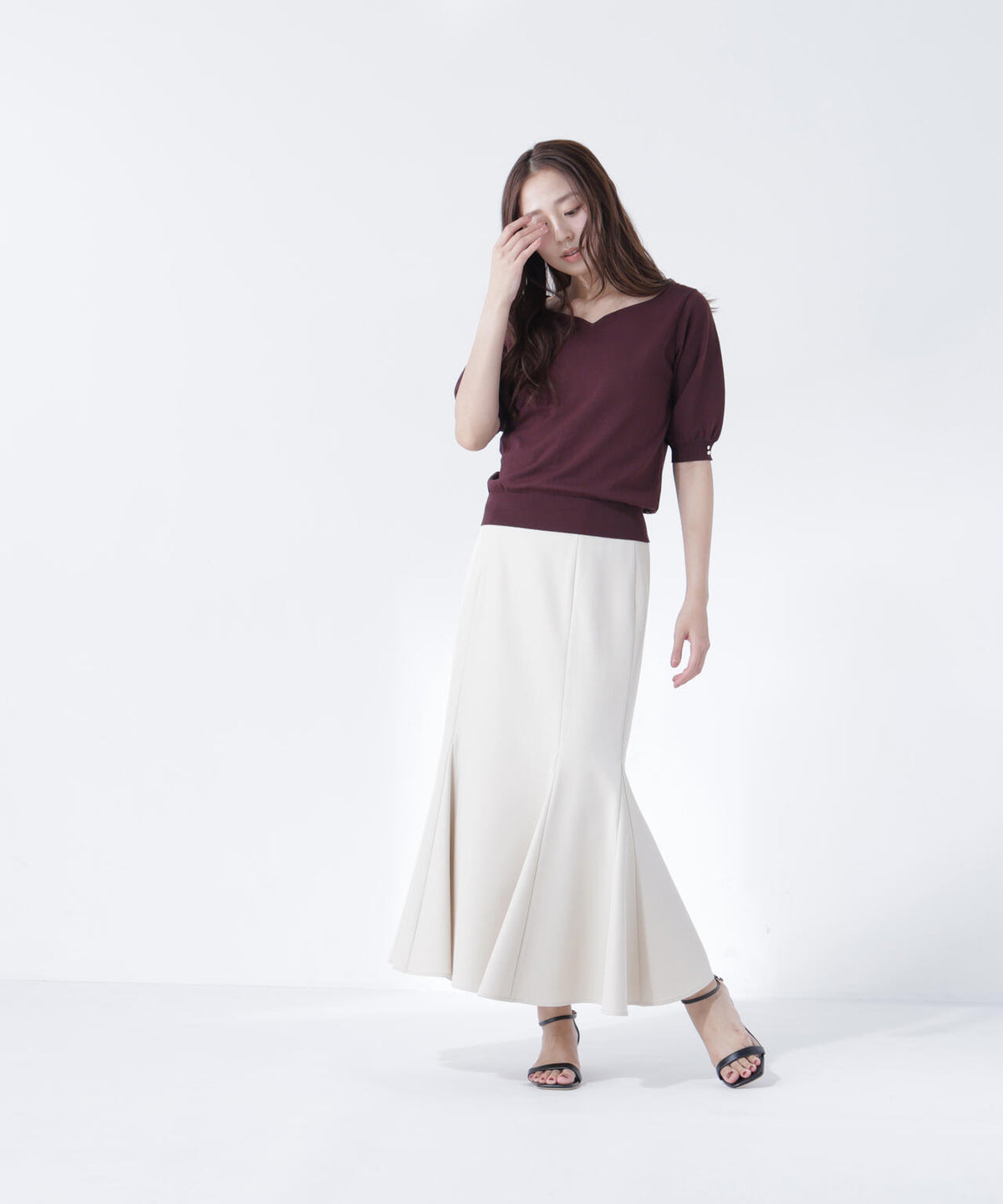 165.5cm 着用サイズ:FR