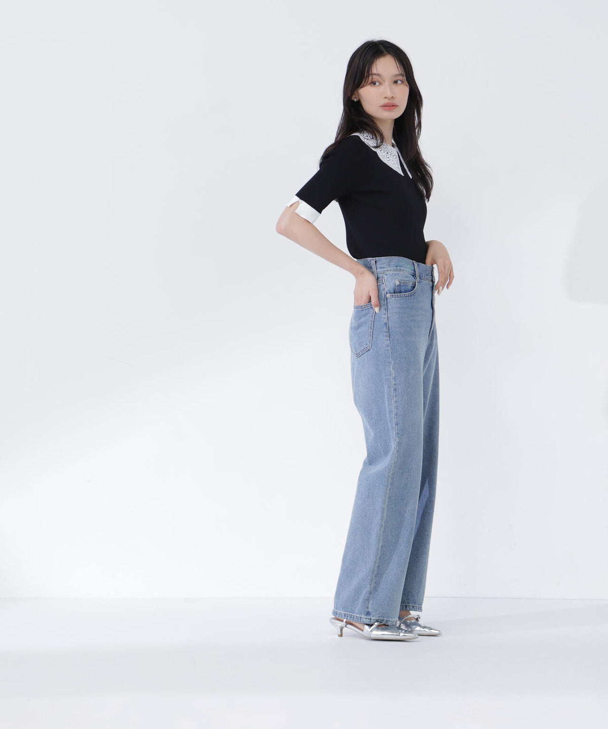 165cm 着用サイズ:FR