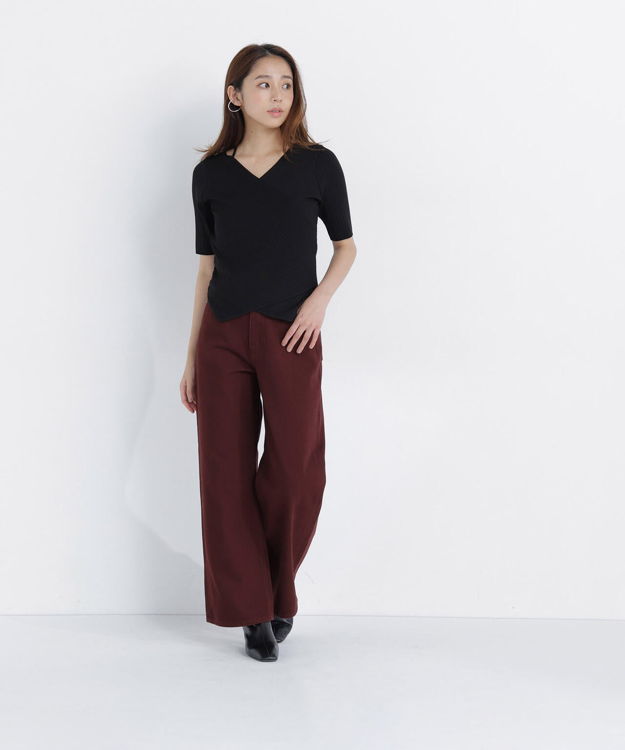 165.5cm 着用サイズ:FR