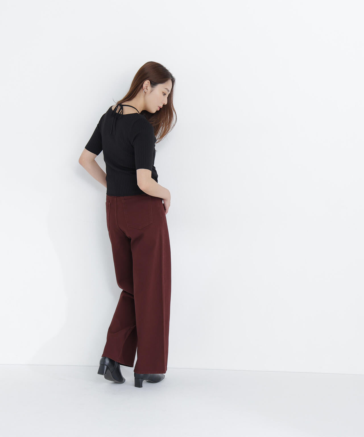 165.5cm 着用サイズ:FR