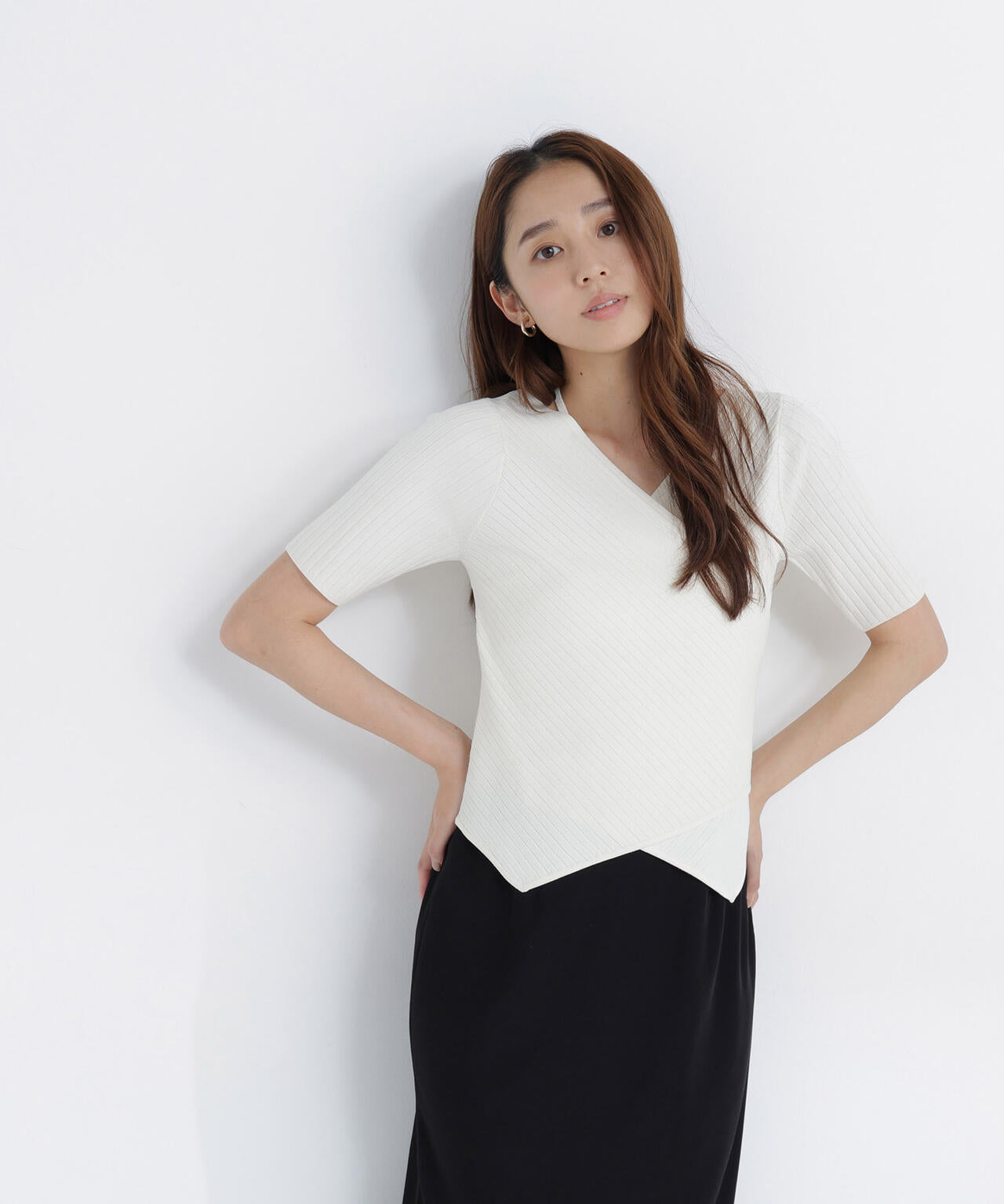 165.5cm 着用サイズ:FR