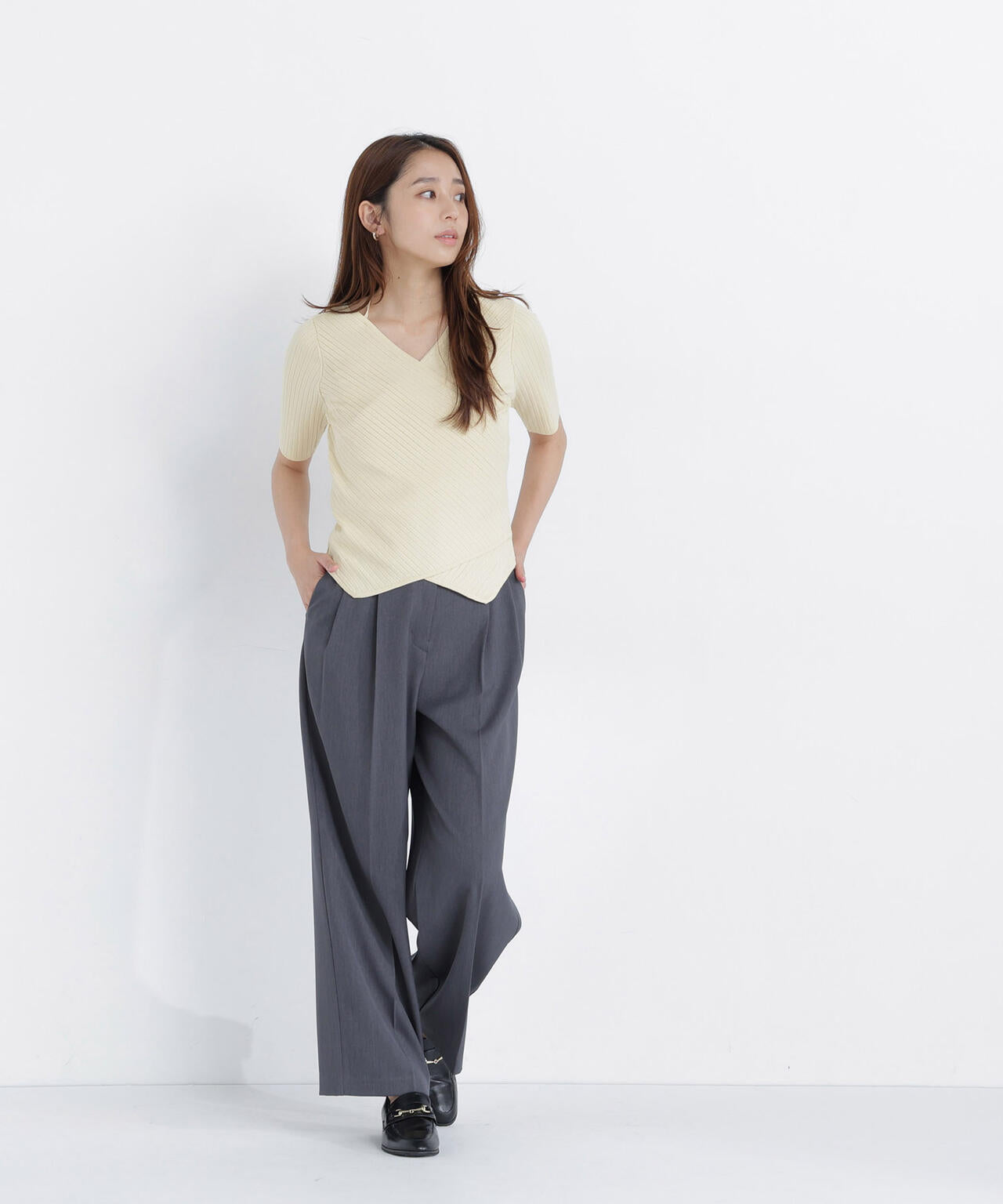 165.5cm 着用サイズ:FR
