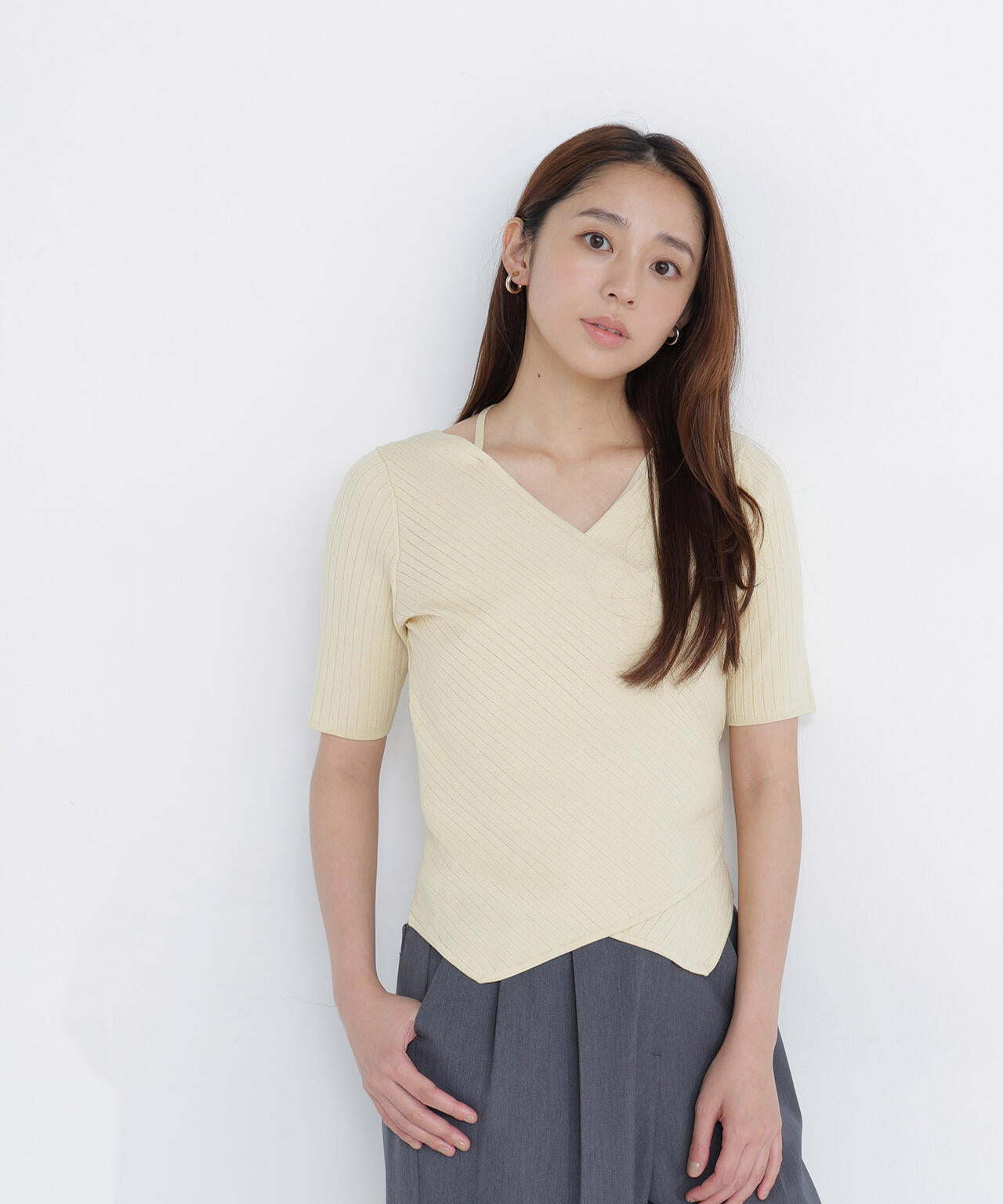 165.5cm 着用サイズ:FR