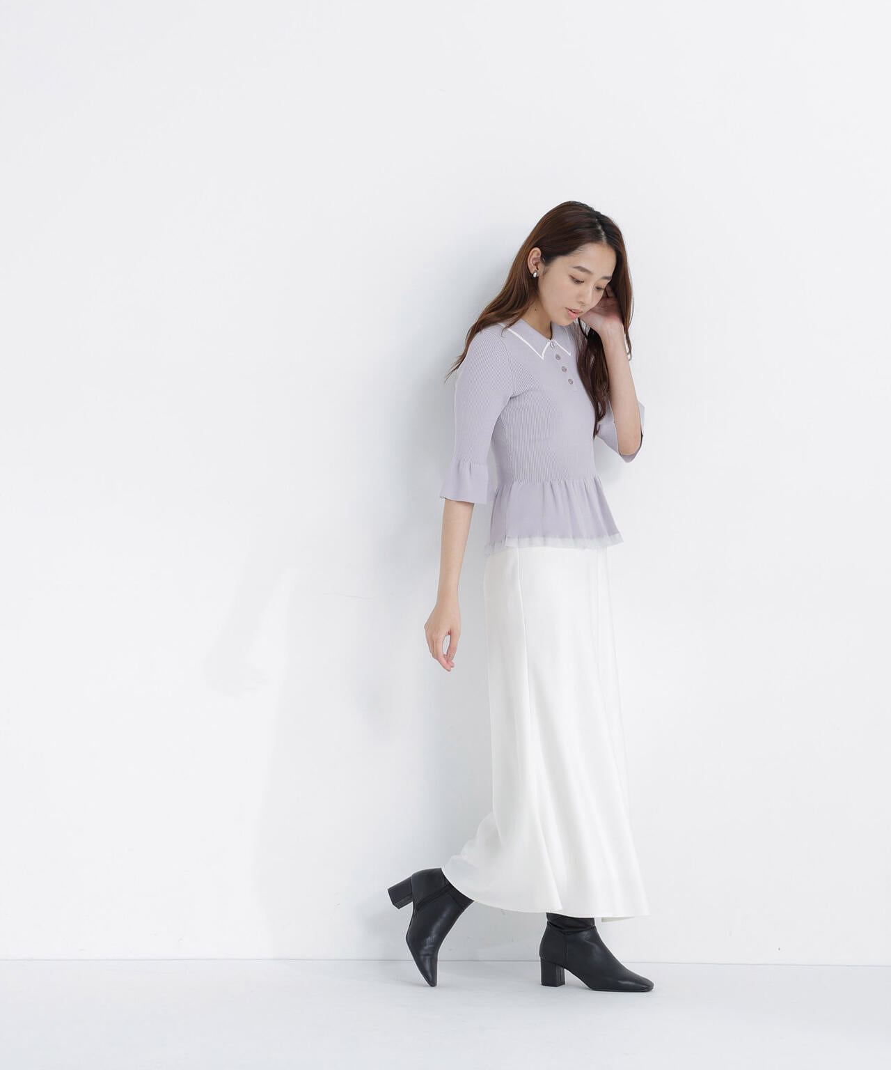165.5cm 着用サイズ:FR