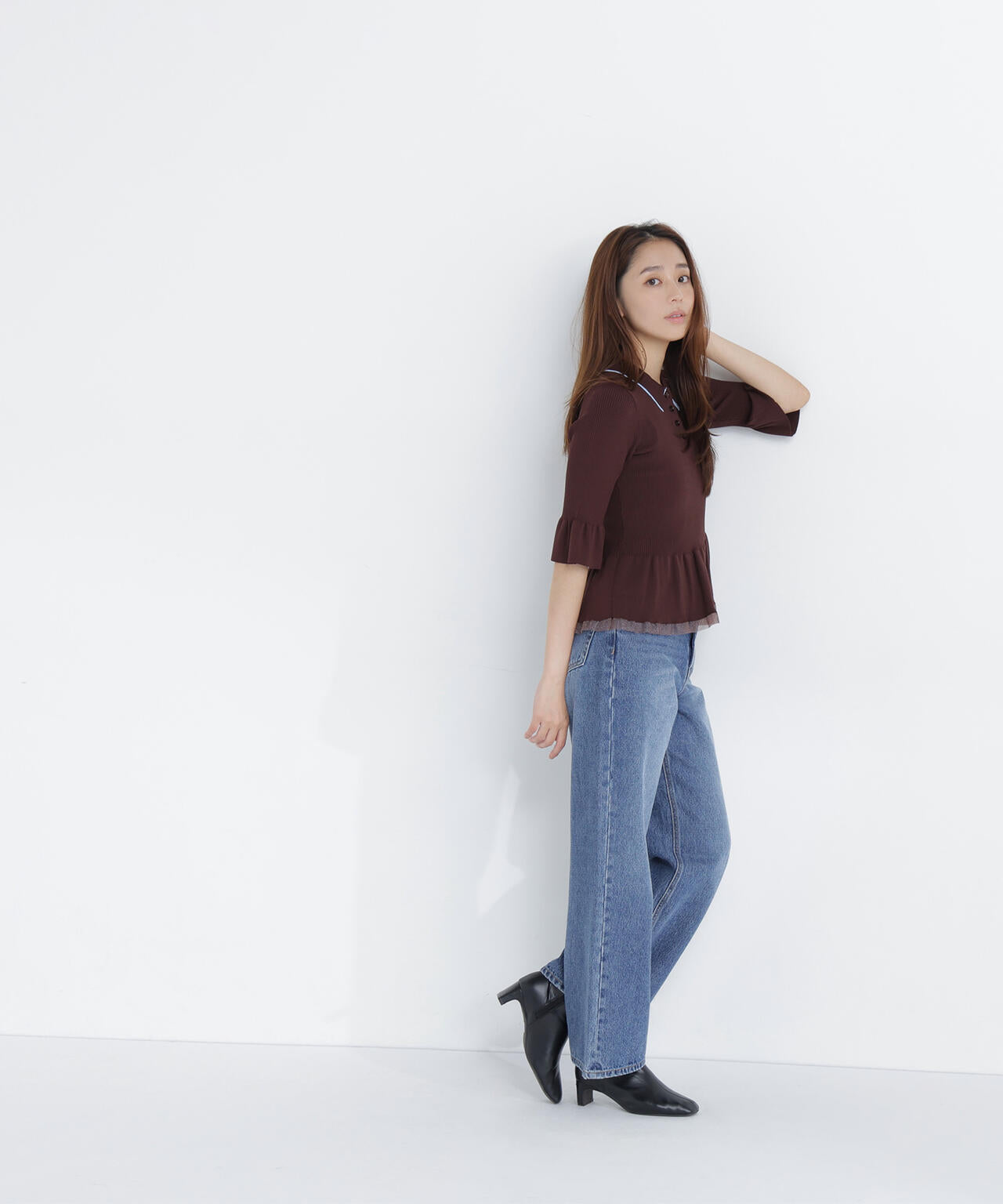 165.5cm 着用サイズ:FR