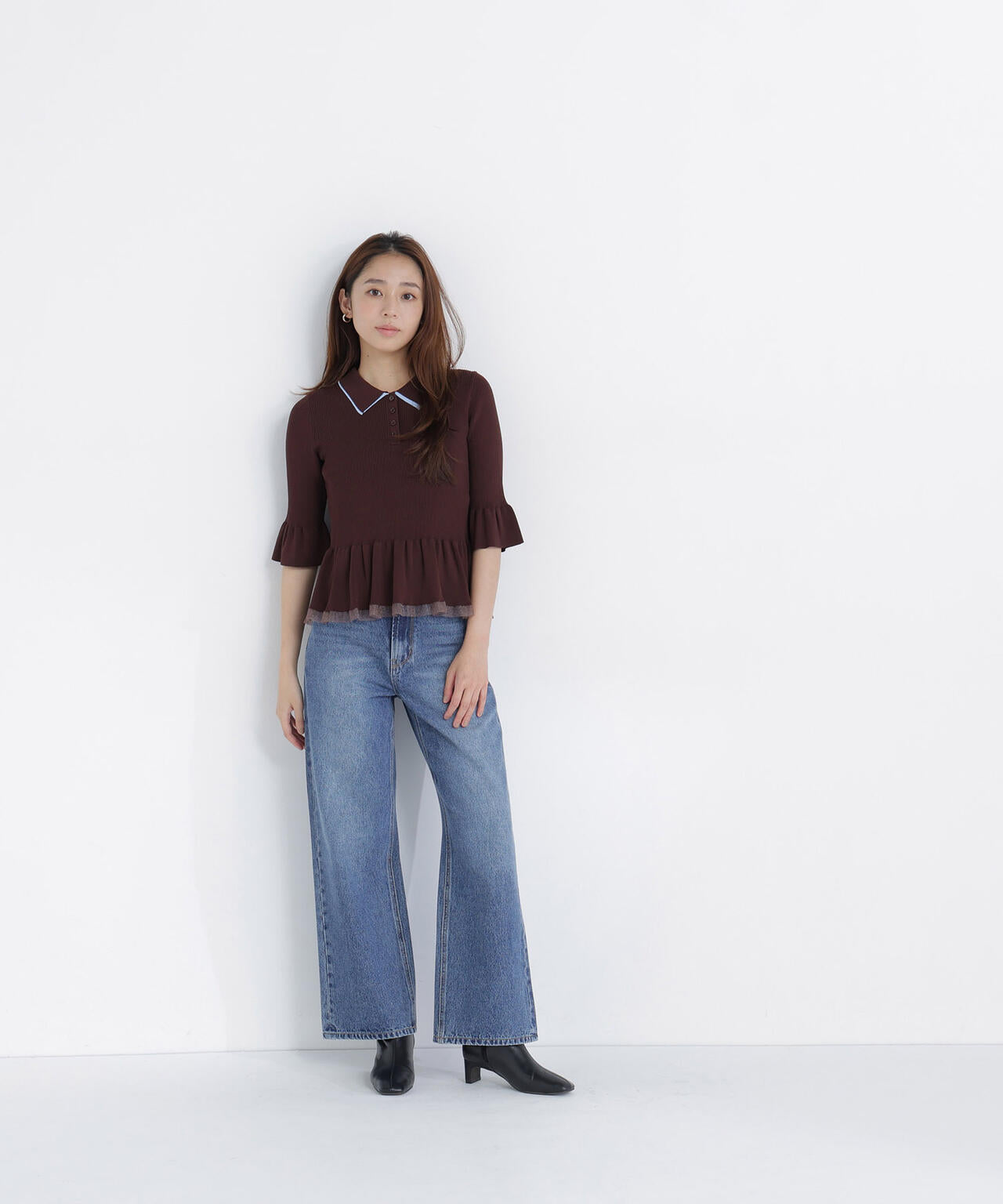 165.5cm 着用サイズ:FR