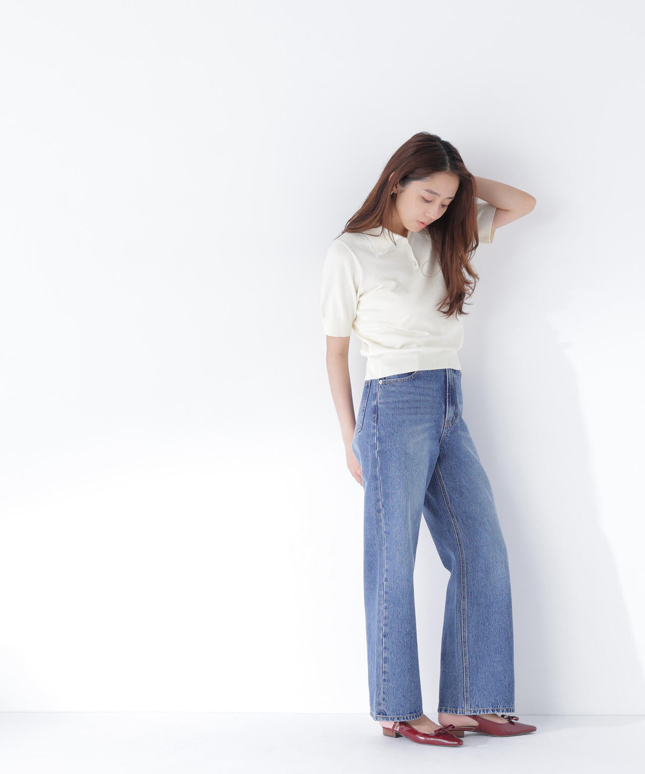 165.5cm 着用サイズ:FR