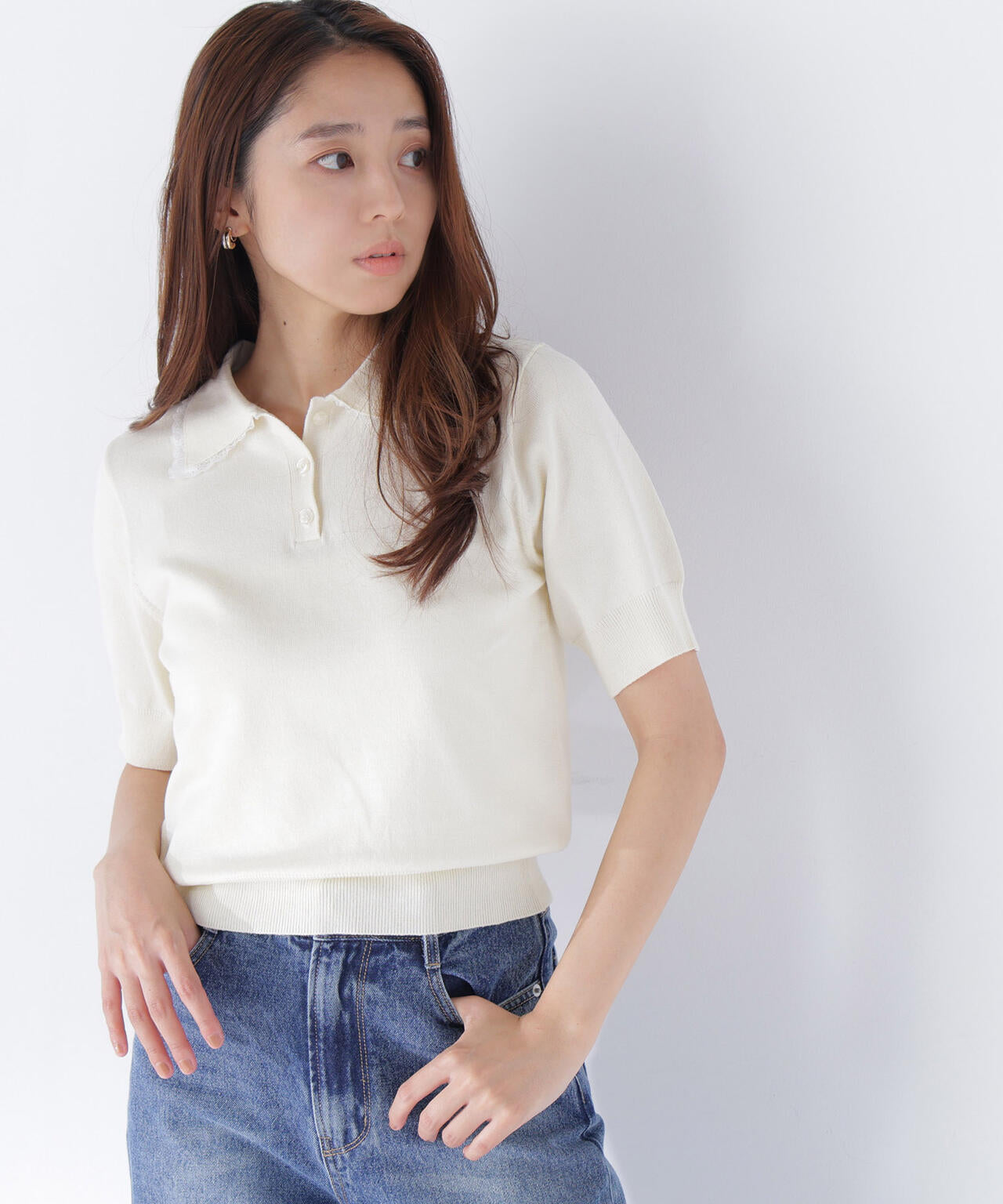 165.5cm 着用サイズ:FR
