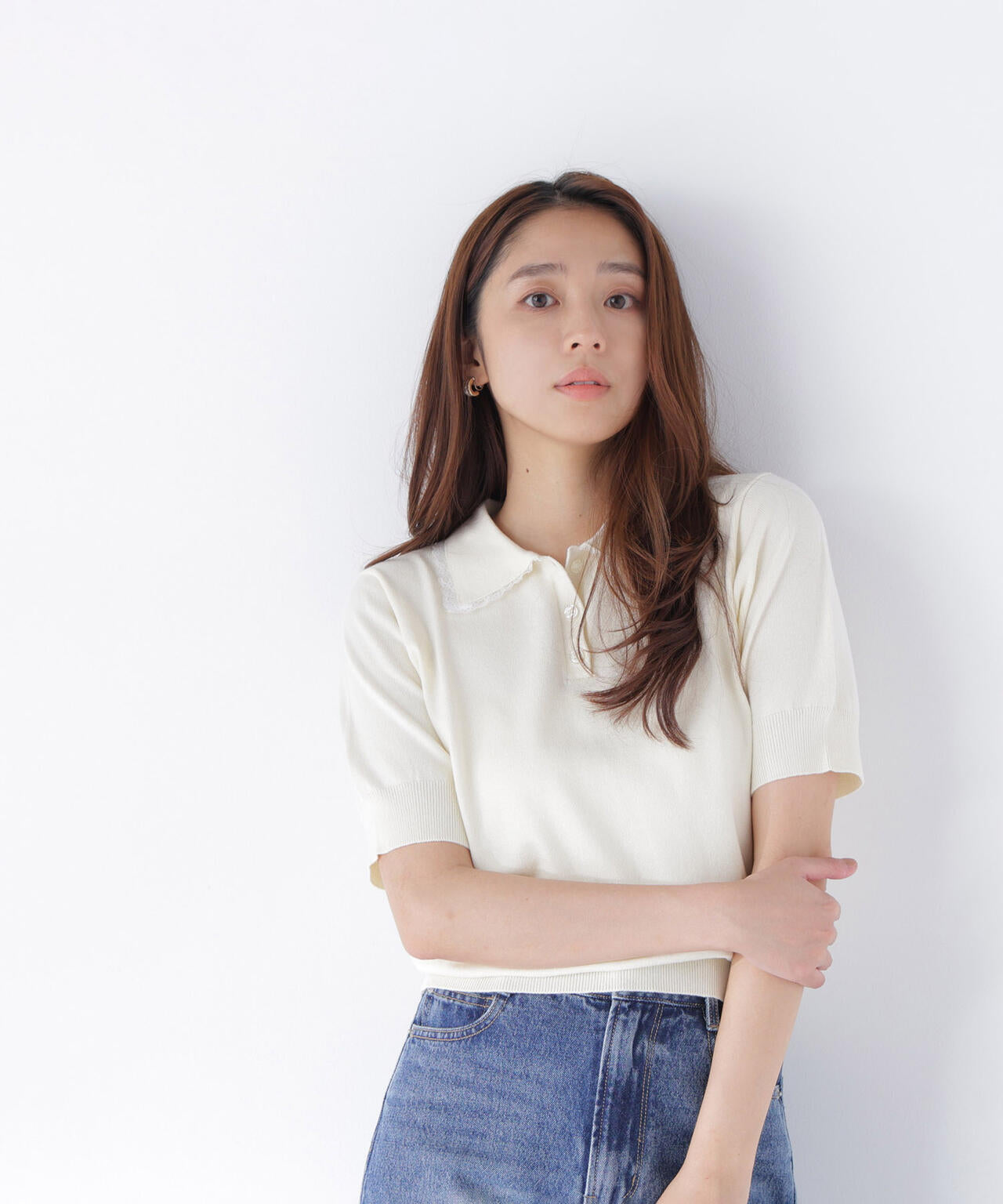 165.5cm 着用サイズ:FR