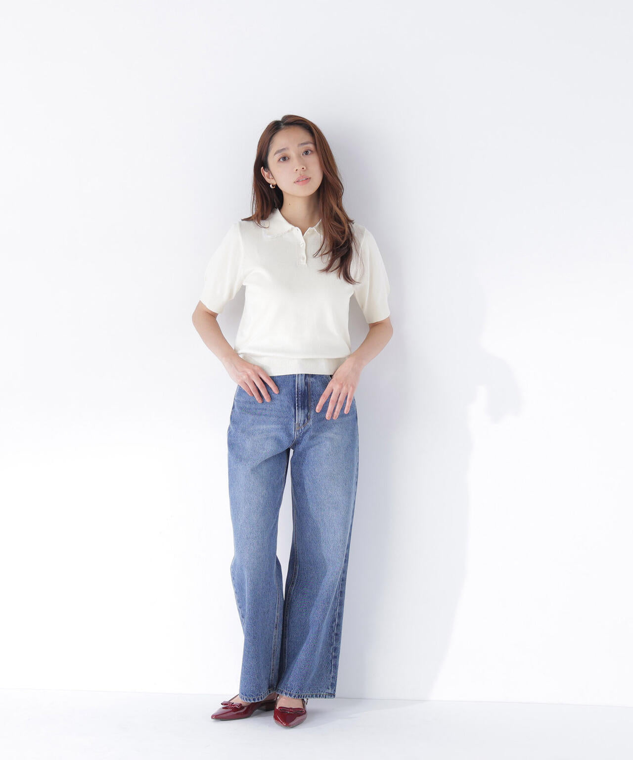 165.5cm 着用サイズ:FR